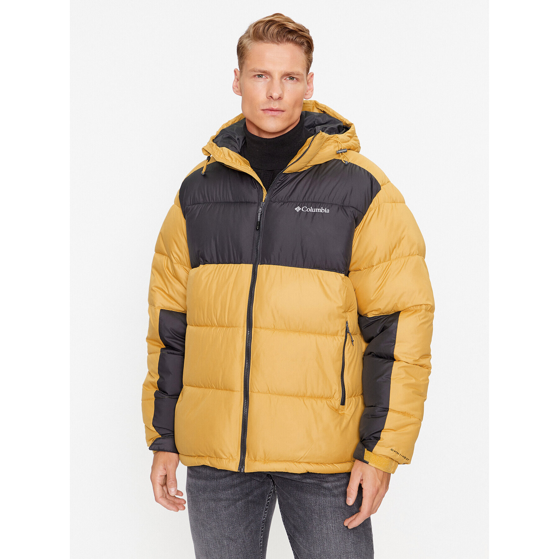 Columbia Vatovaná bunda Pike Lake™ II Hooded Jacket Žltá Regular Fit - Pepit.sk