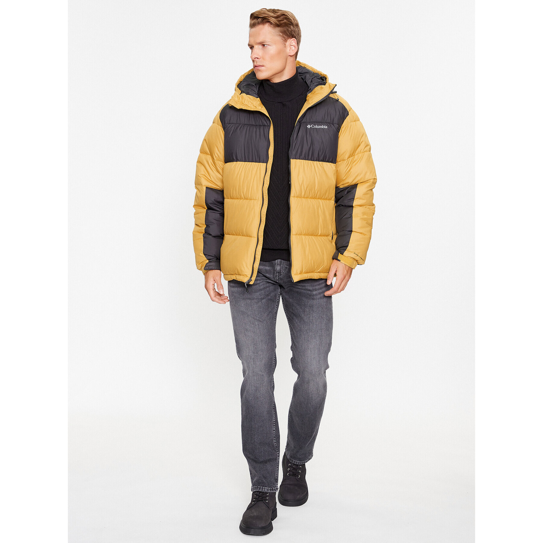 Columbia Vatovaná bunda Pike Lake™ II Hooded Jacket Žltá Regular Fit - Pepit.sk