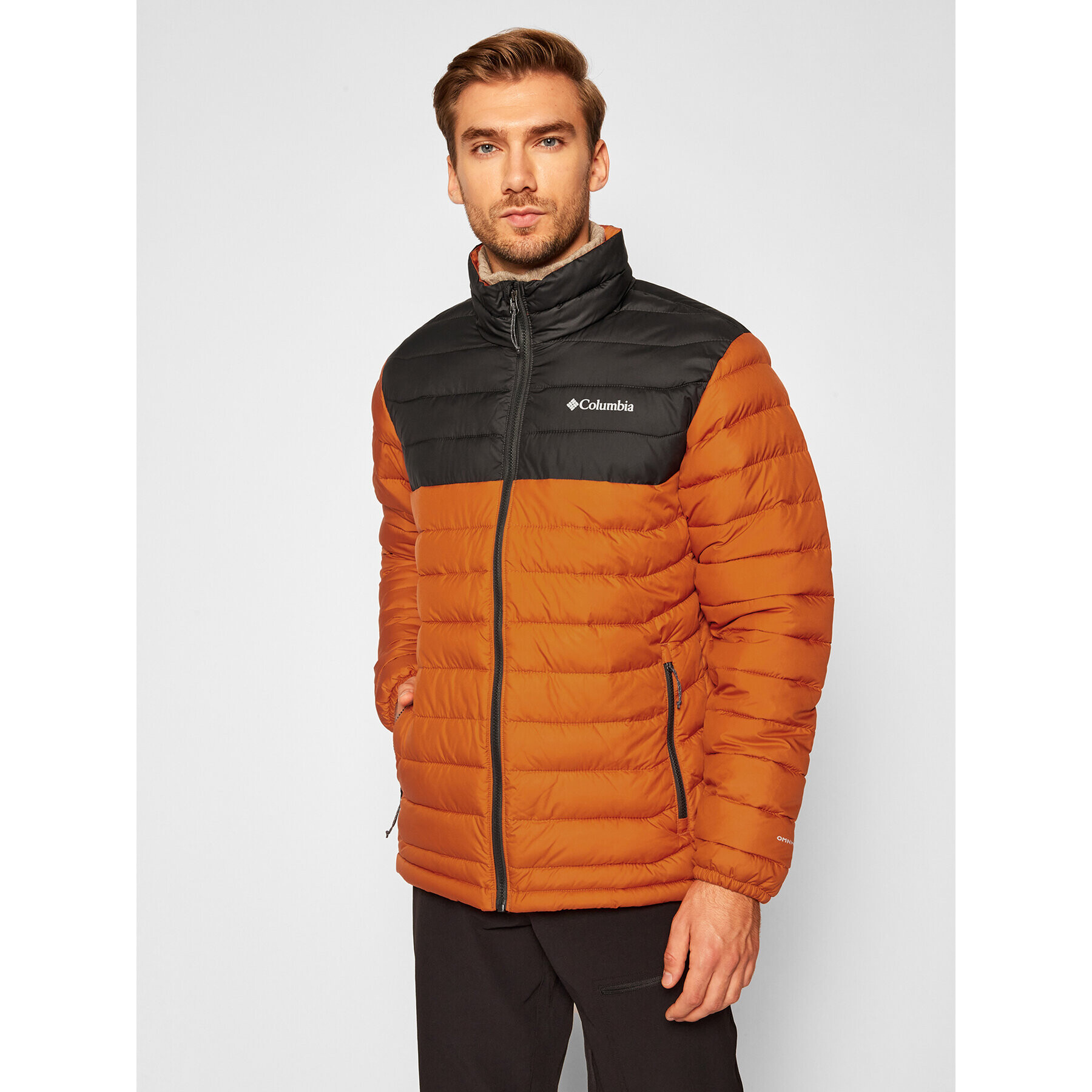 Columbia Vatovaná bunda Powder Lite 1698001 Oranžová Regular Fit - Pepit.sk