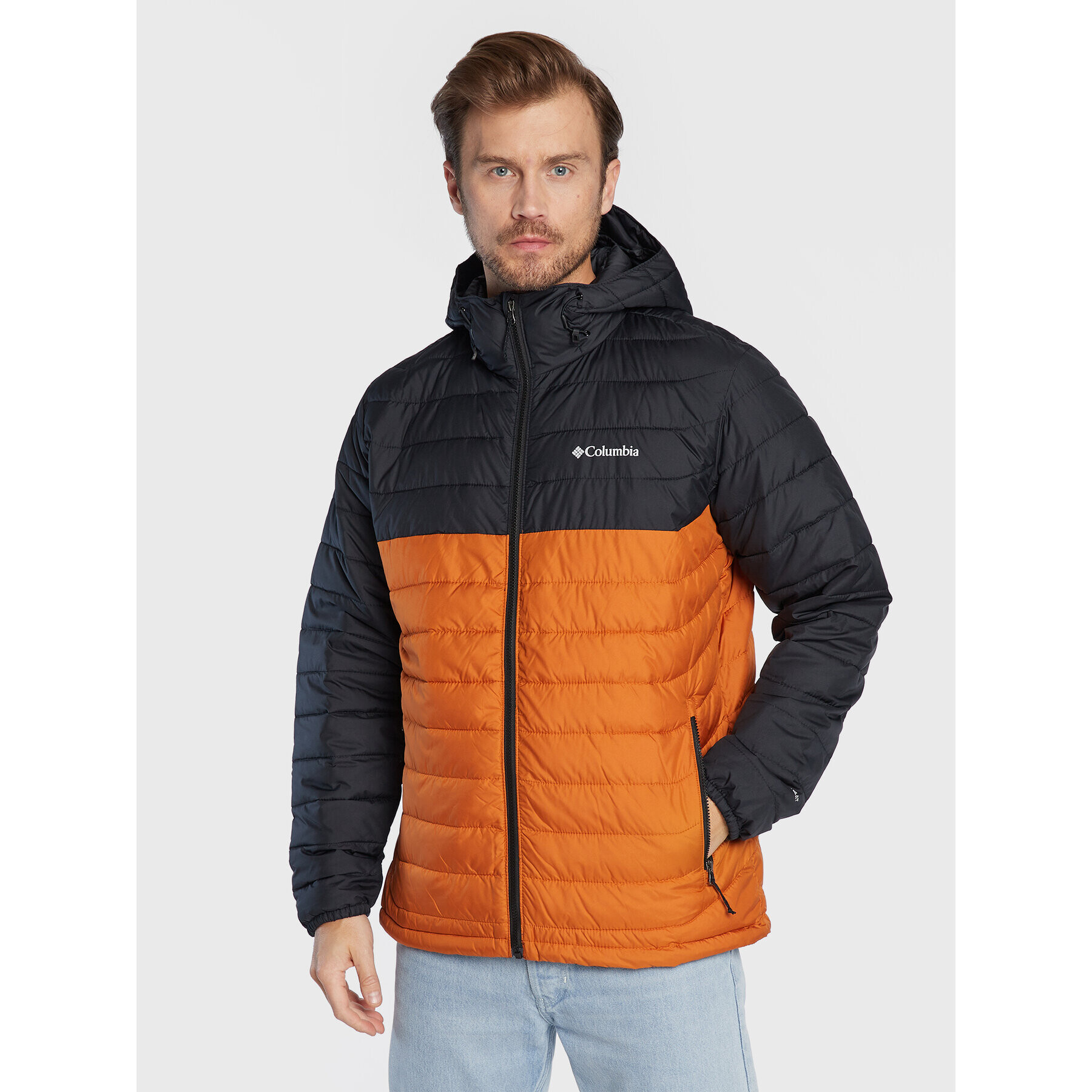 Columbia Vatovaná bunda Powder Lite™ 1693931 Oranžová Regular Fit - Pepit.sk