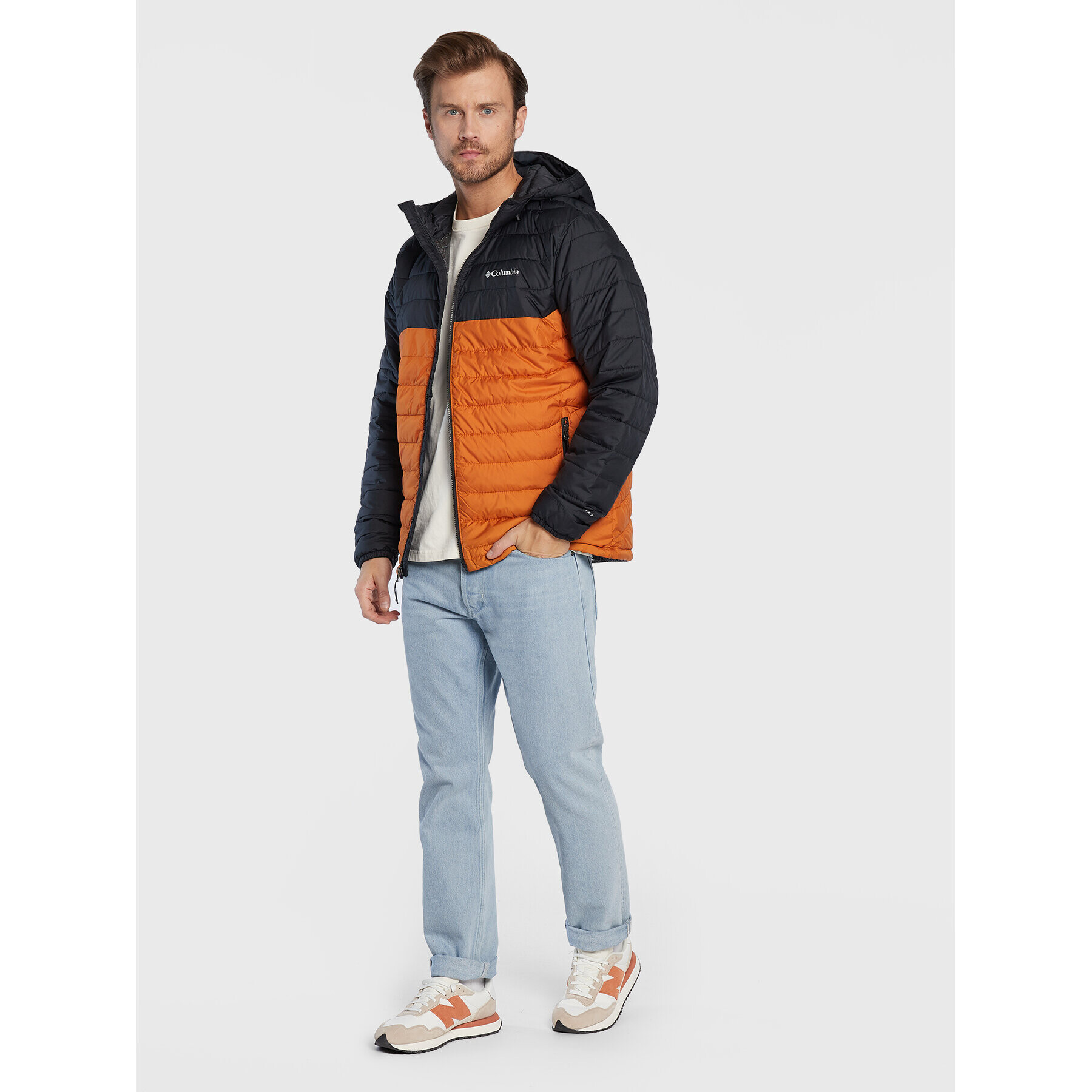 Columbia Vatovaná bunda Powder Lite™ 1693931 Oranžová Regular Fit - Pepit.sk