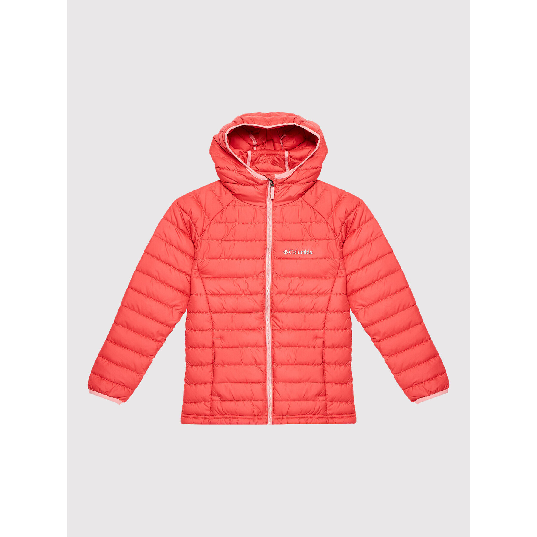 Columbia Vatovaná bunda Powder Lite™ Hooded 1802931 Ružová Regular Fit - Pepit.sk