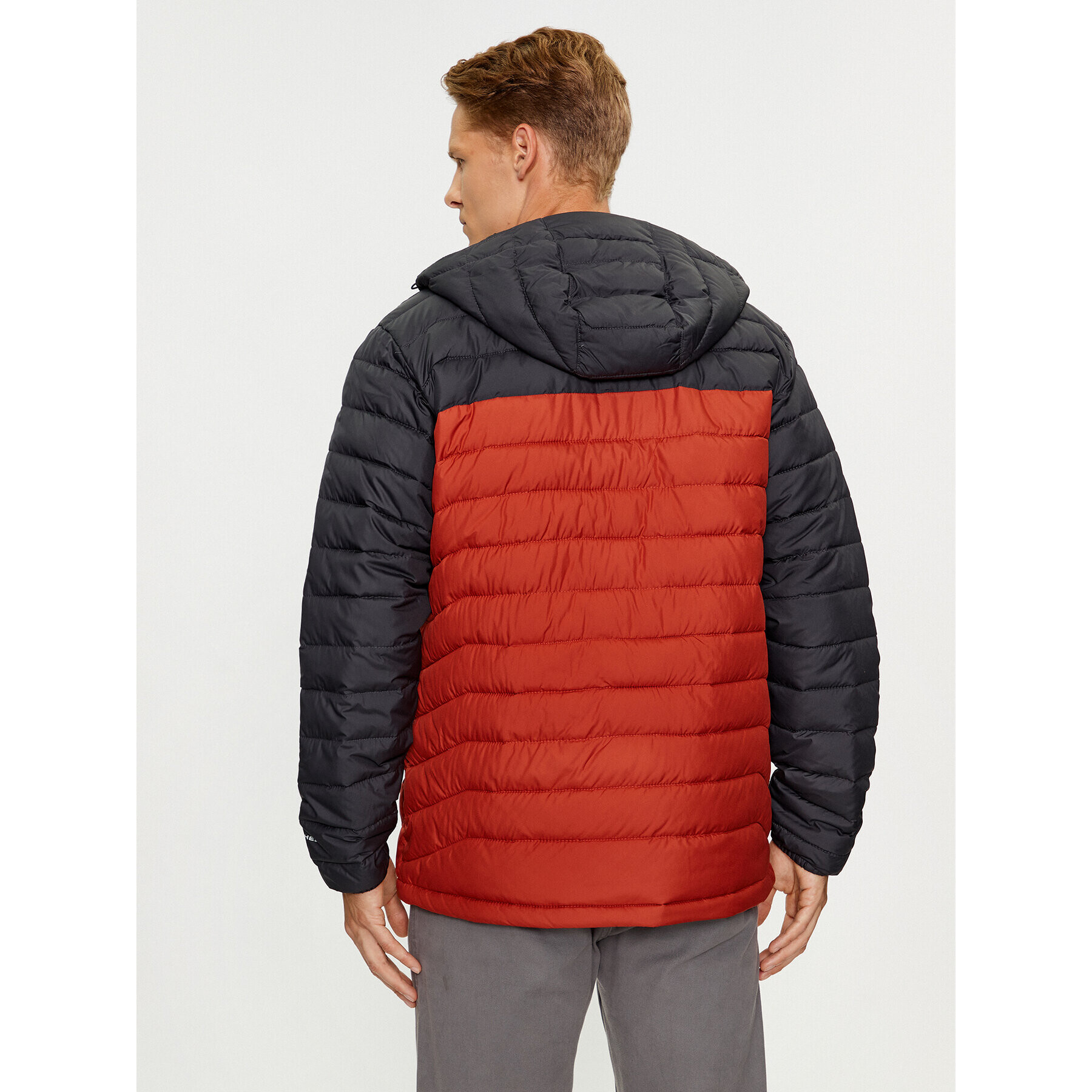 Columbia Vatovaná bunda Powder Lite™ Hooded Jacket Oranžová Regular Fit - Pepit.sk