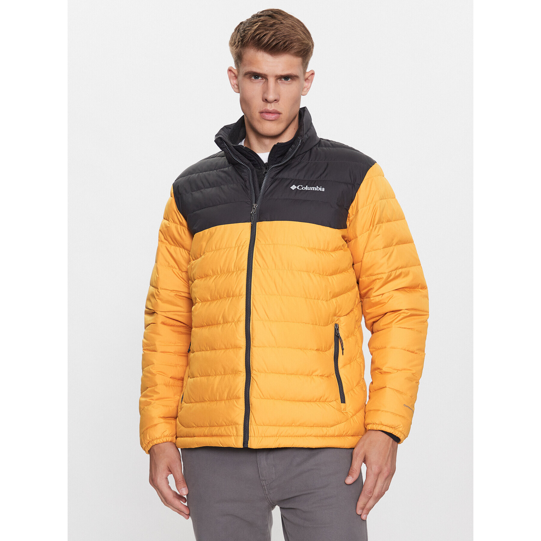 Columbia Vatovaná bunda Powder Lite™ Jacket Žltá Regular Fit - Pepit.sk