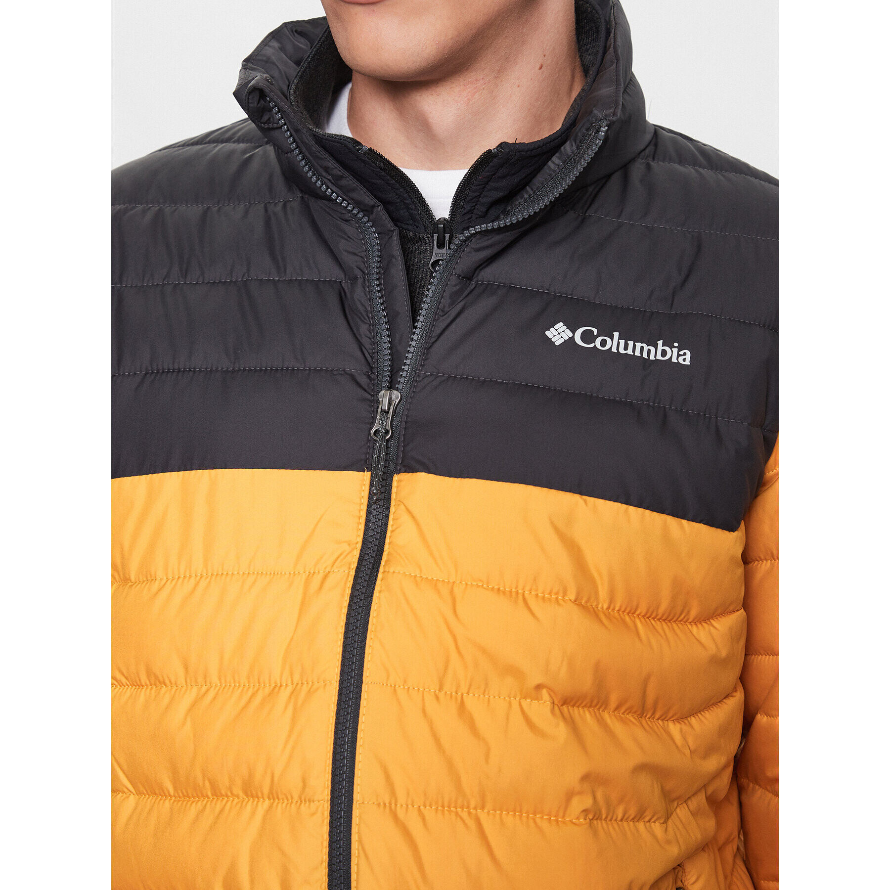 Columbia Vatovaná bunda Powder Lite™ Jacket Žltá Regular Fit - Pepit.sk