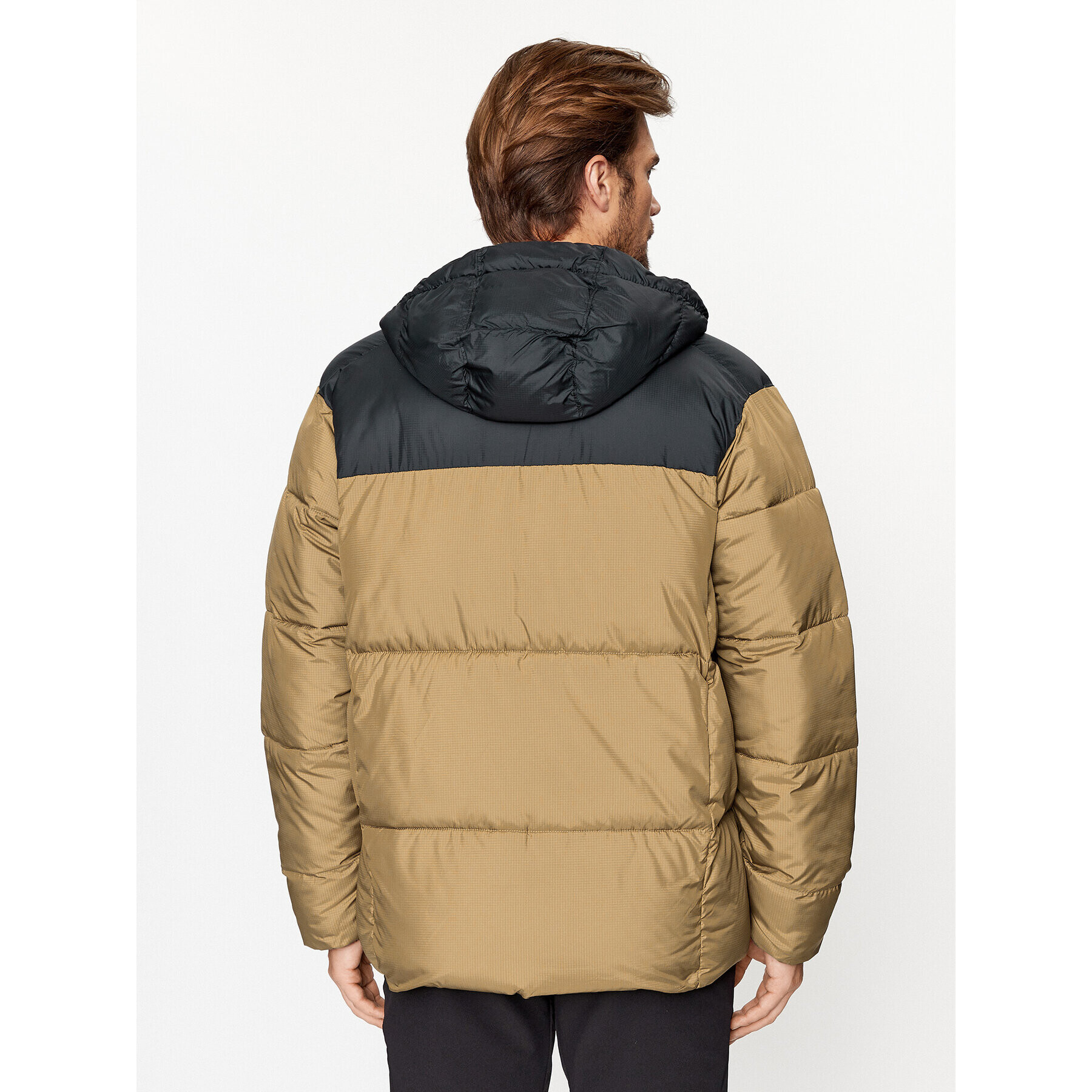 Columbia Vatovaná bunda Puffect™ Hooded Jacket Hnedá Regular Fit - Pepit.sk