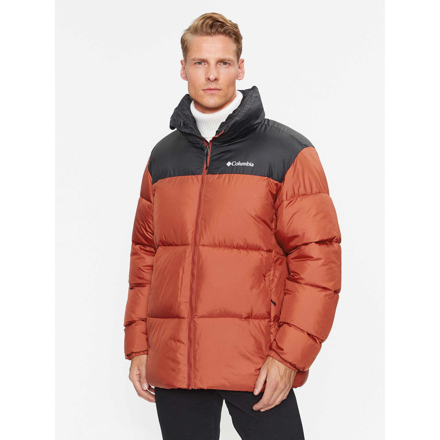 Columbia Vatovaná bunda Puffect™ II Jacket Oranžová Regular Fit - Pepit.sk