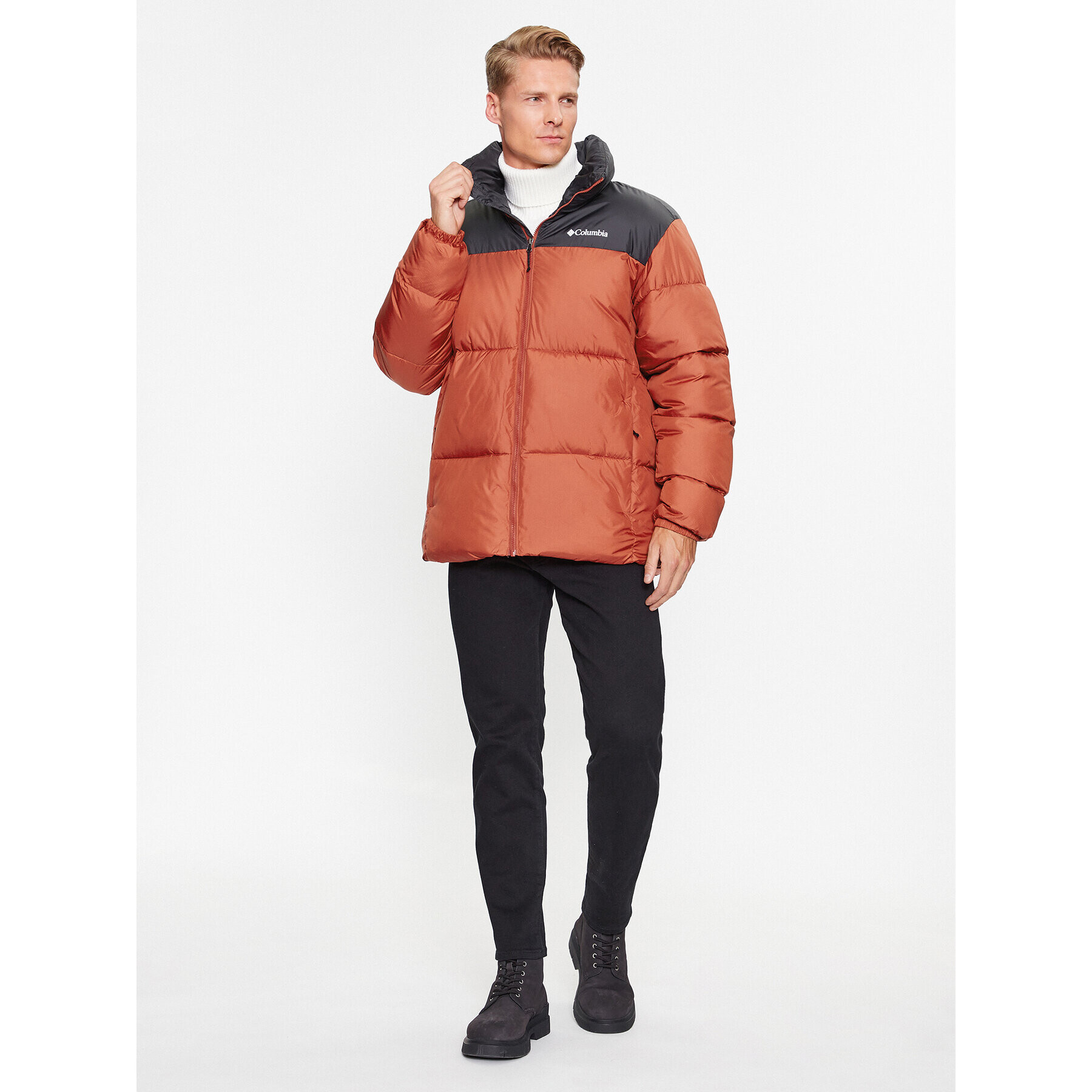 Columbia Vatovaná bunda Puffect™ II Jacket Oranžová Regular Fit - Pepit.sk