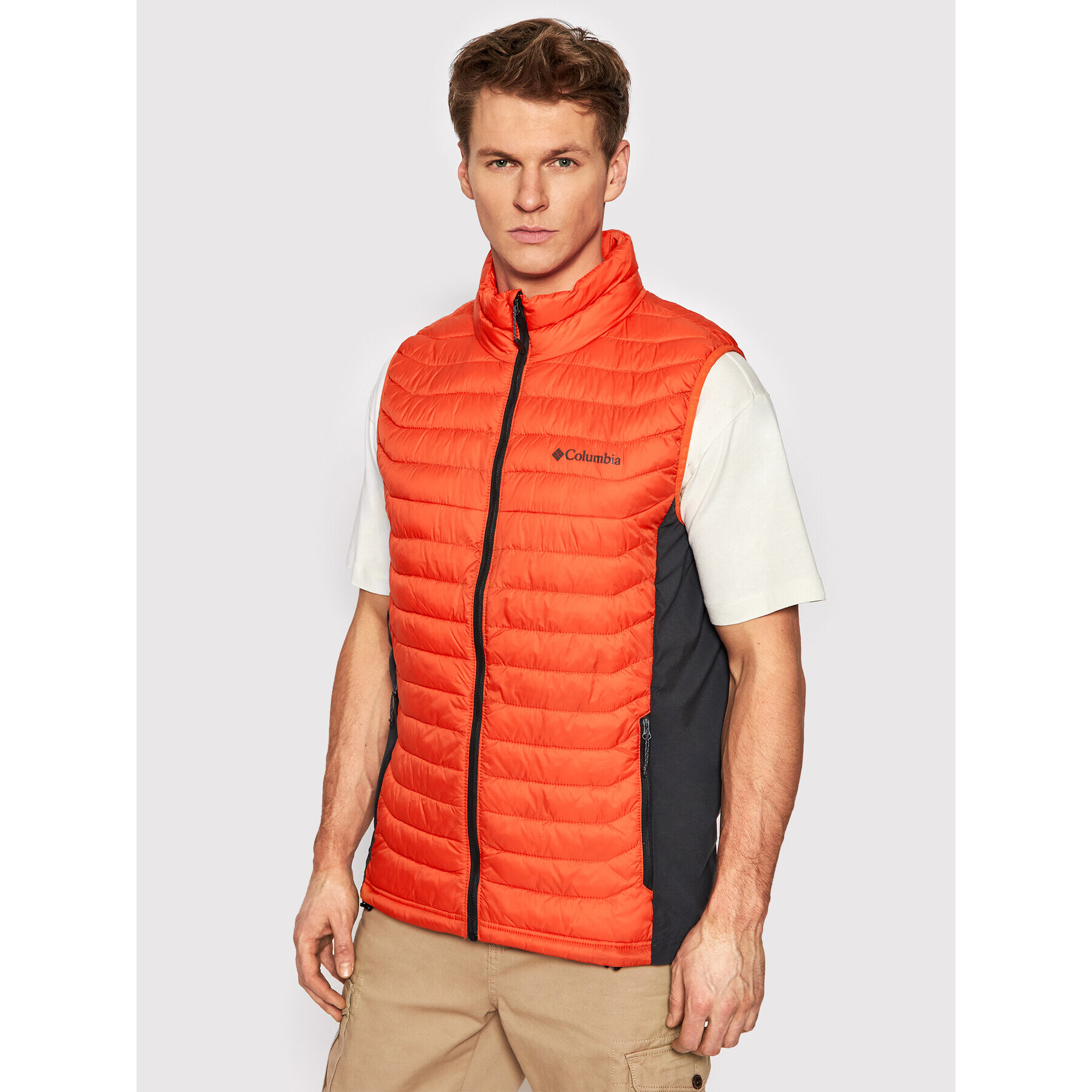 Columbia Vesta Powder Pass Vest 1842414 Oranžová Regular Fit - Pepit.sk