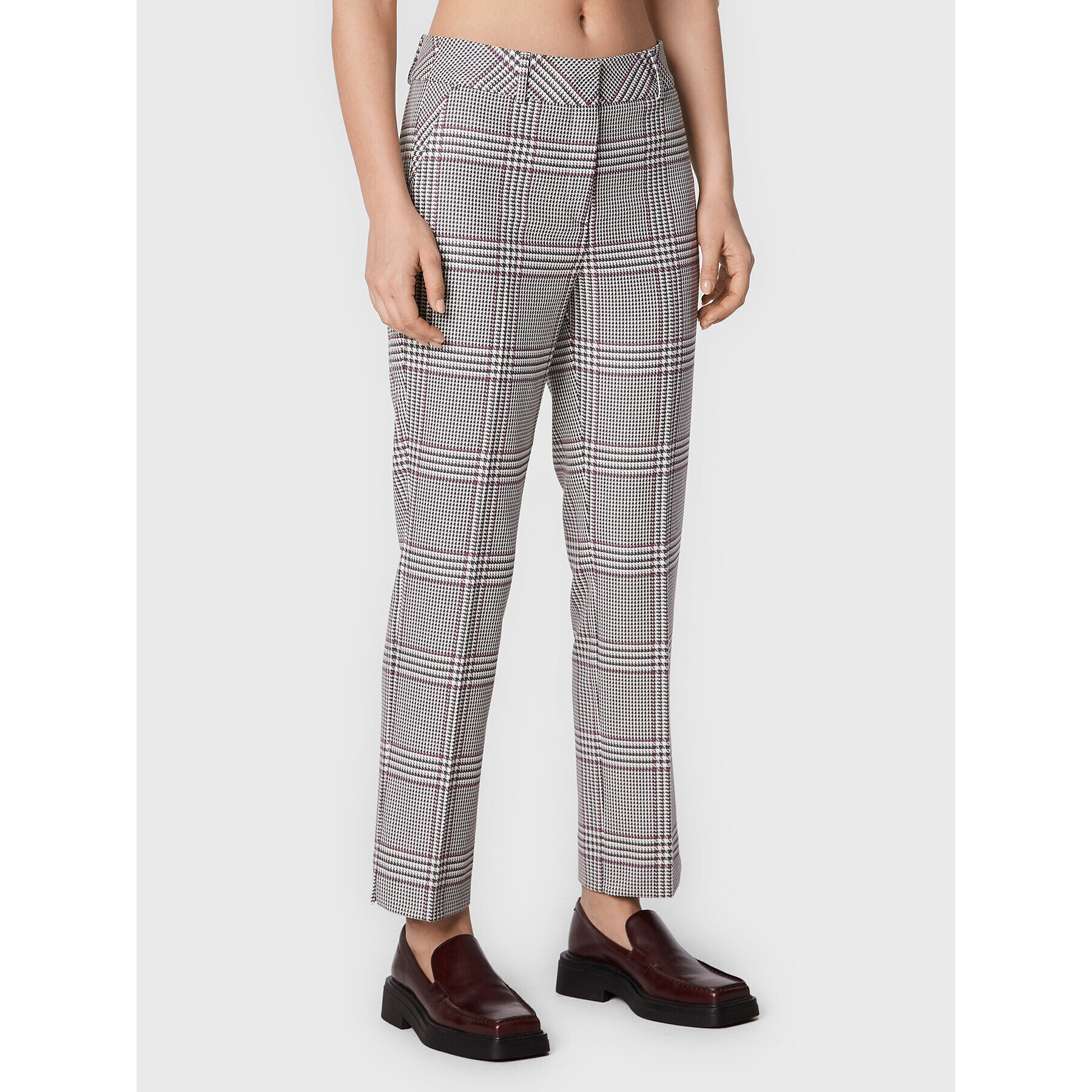 Comma Chino nohavice 2120429 Sivá Slim Fit - Pepit.sk