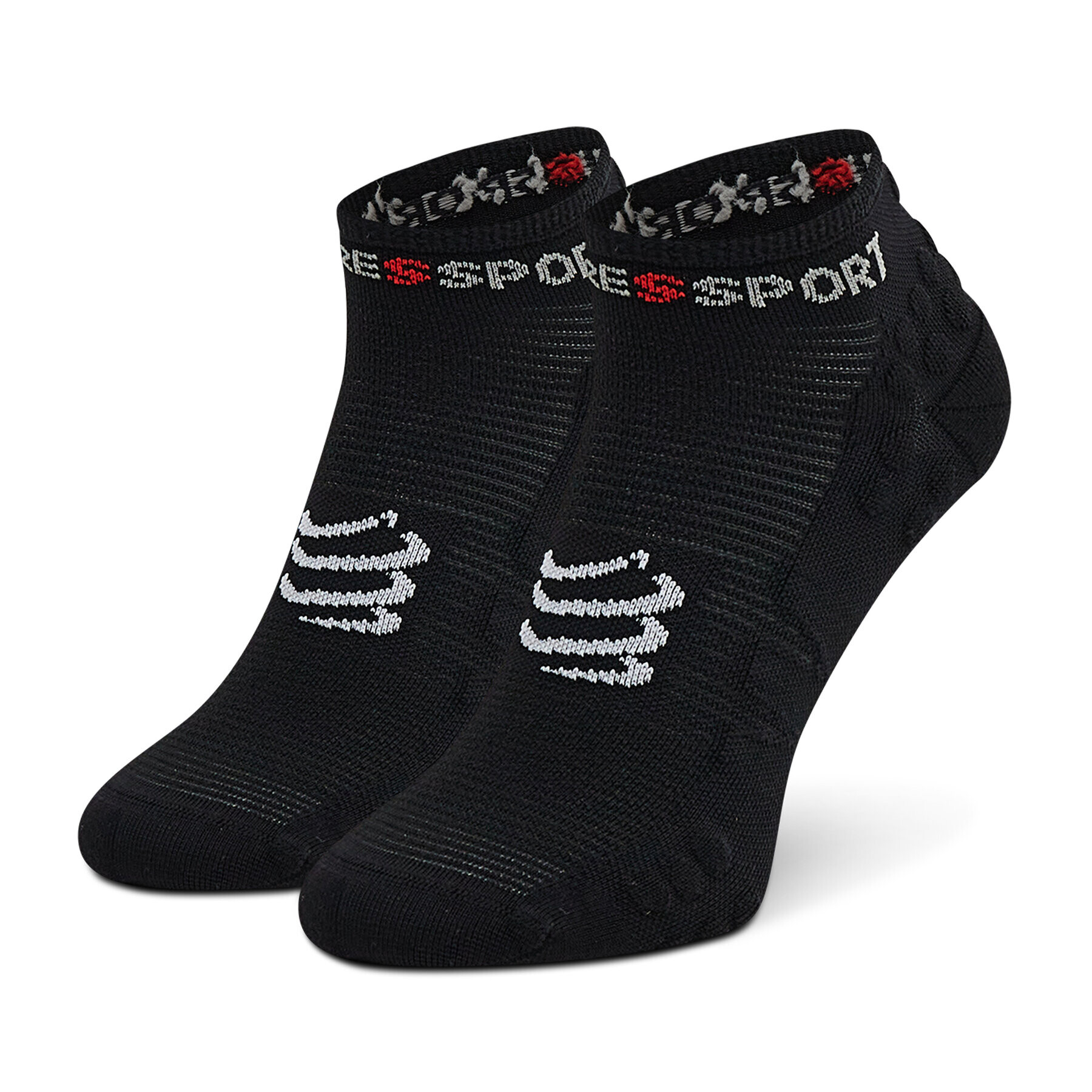 Compressport Ponožky Kotníkové Unisex Pro Racing Socks V3.0 Run Low RSLV3-9999 Čierna - Pepit.sk