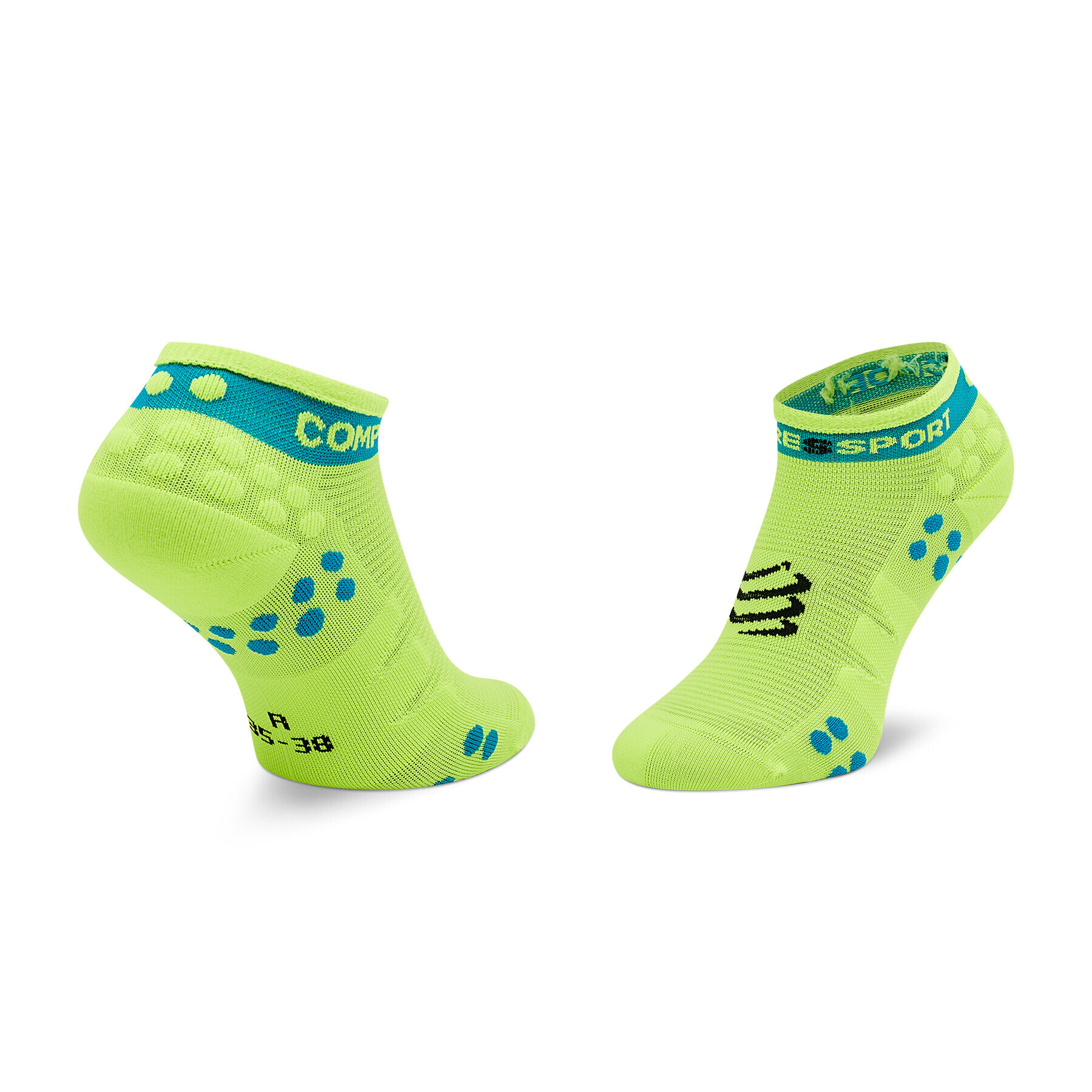 Compressport Ponožky Kotníkové Unisex Pro Racing Socks V3.0 Run Low RSLV3-FL1100 Žltá - Pepit.sk