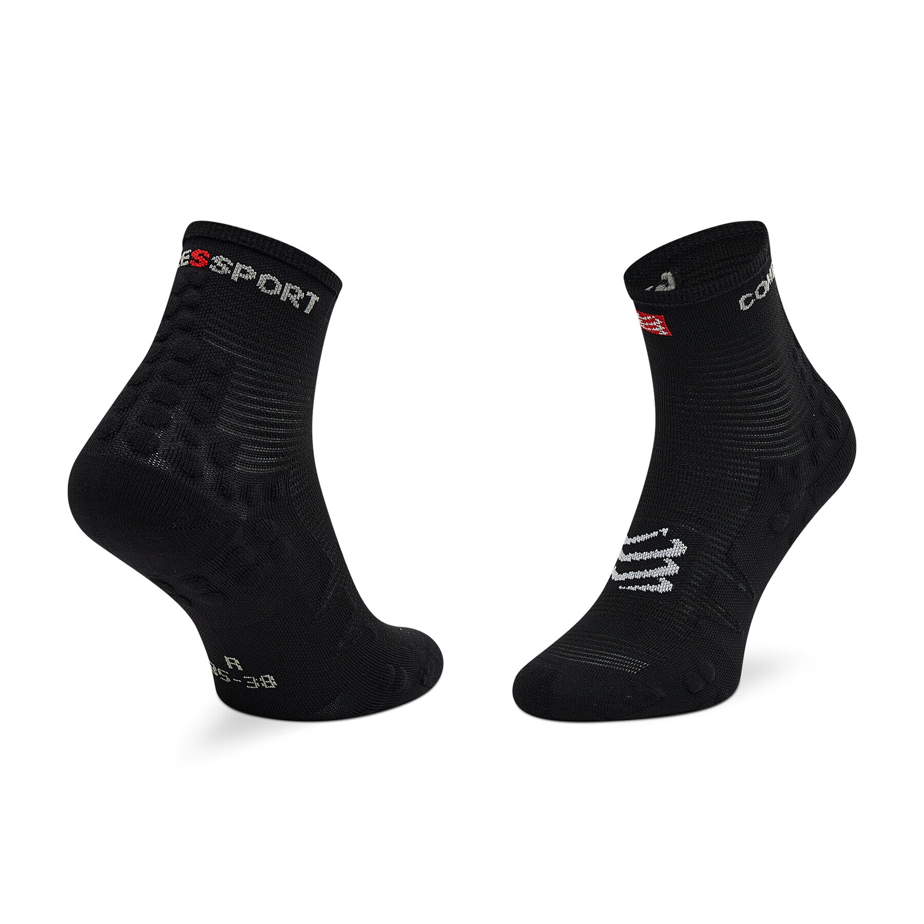 Compressport Ponožky Vysoké Unisex Pro Racing Socks V3.0 Run High RSHV3-9999 Čierna - Pepit.sk