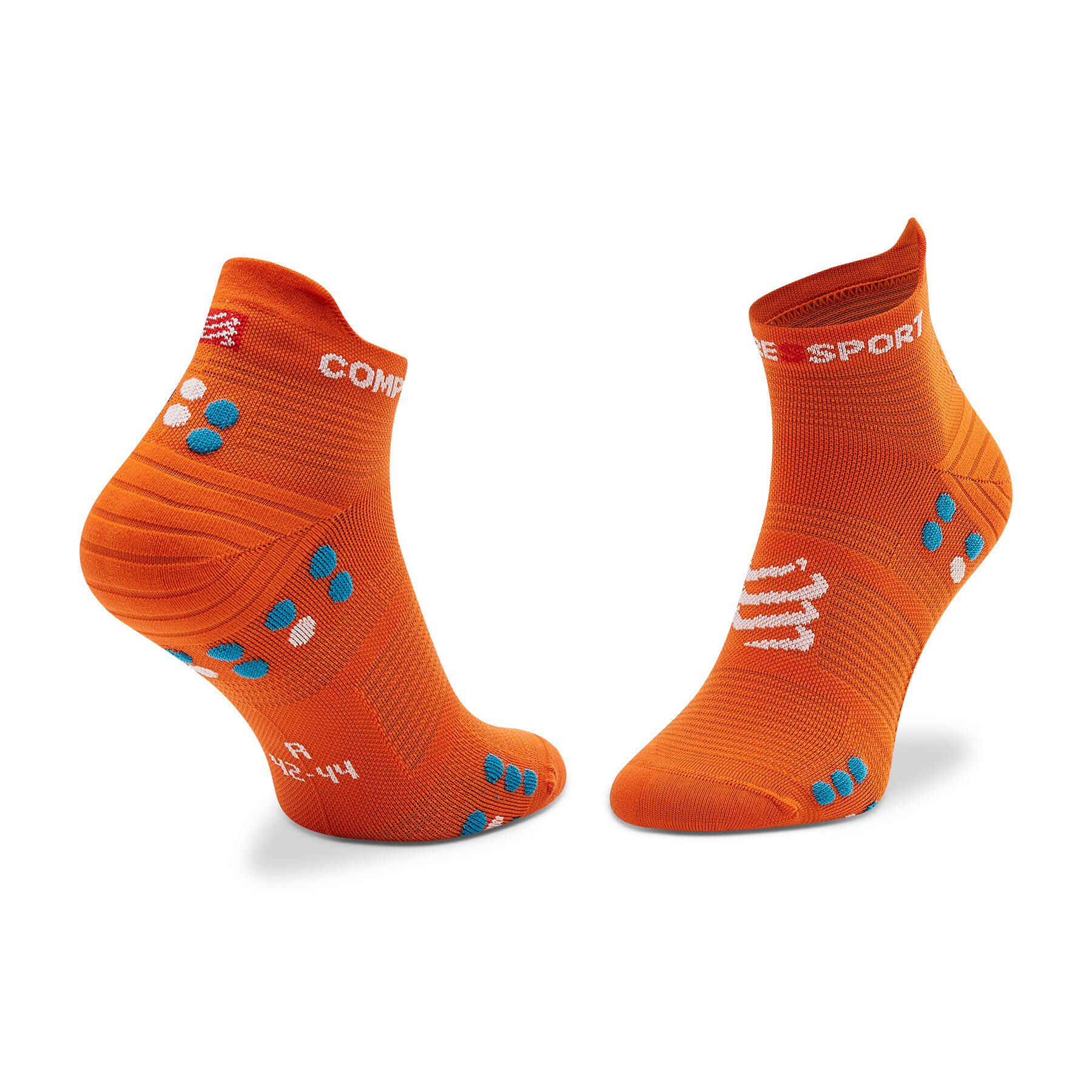 Compressport Ponožky Vysoké Unisex Pro Racing Socks V4.0 Run Low XU00047B_410 Oranžová - Pepit.sk