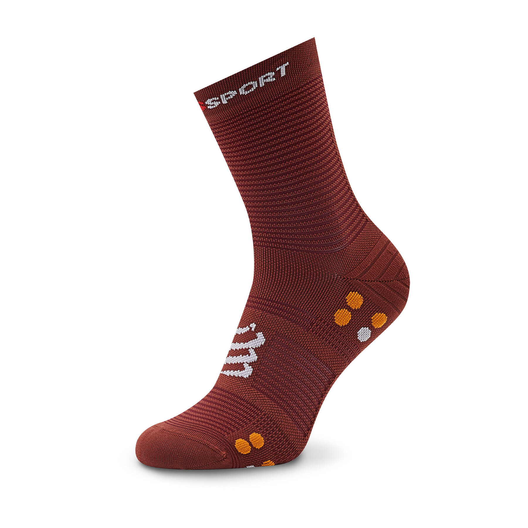 Compressport Ponožky Vysoké Unisex Pro Racing V4.0 Run High XU00046B Červená - Pepit.sk