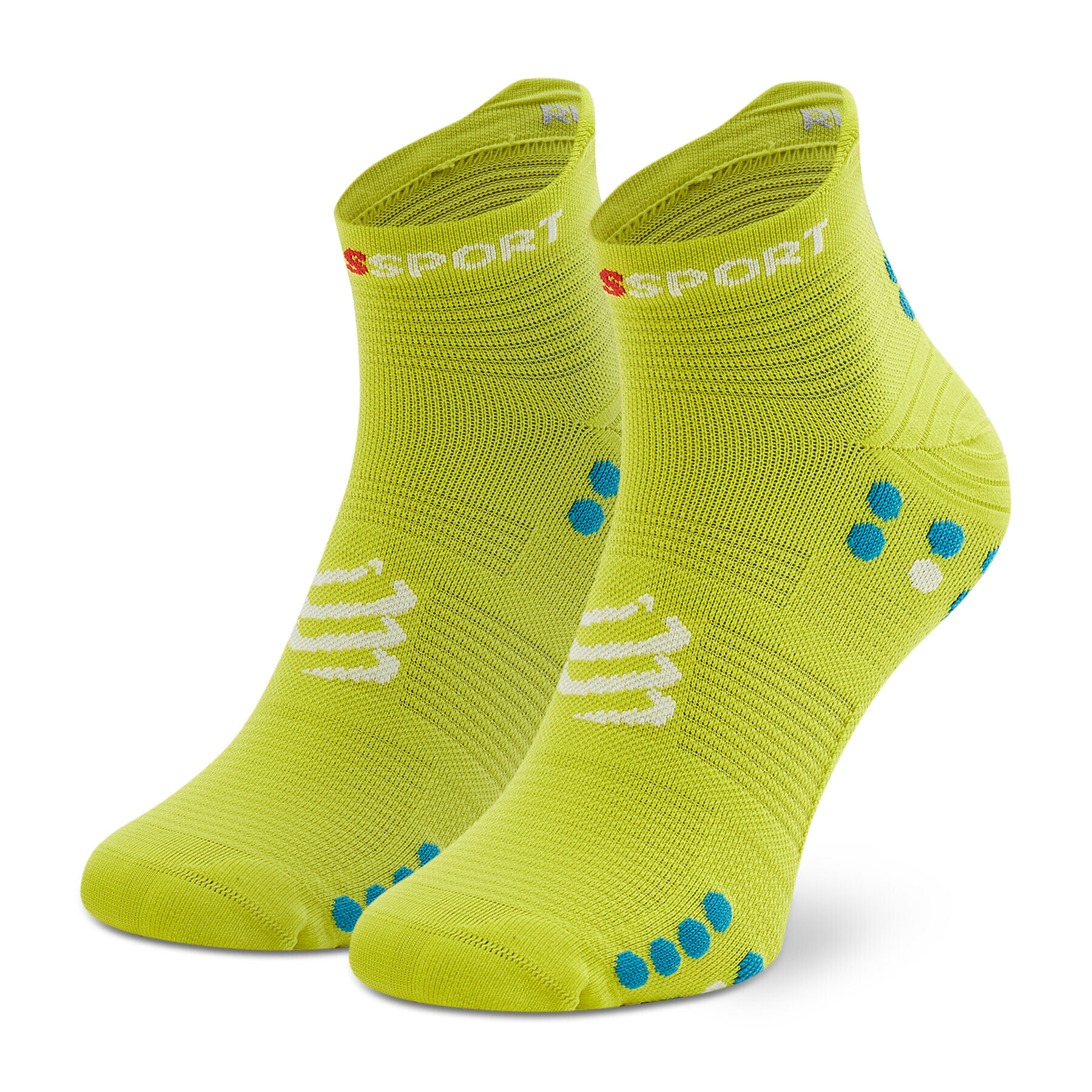 Compressport Ponožky Vysoké Unisex Pro Racing V4.0 Run Low XU00047B Zelená - Pepit.sk