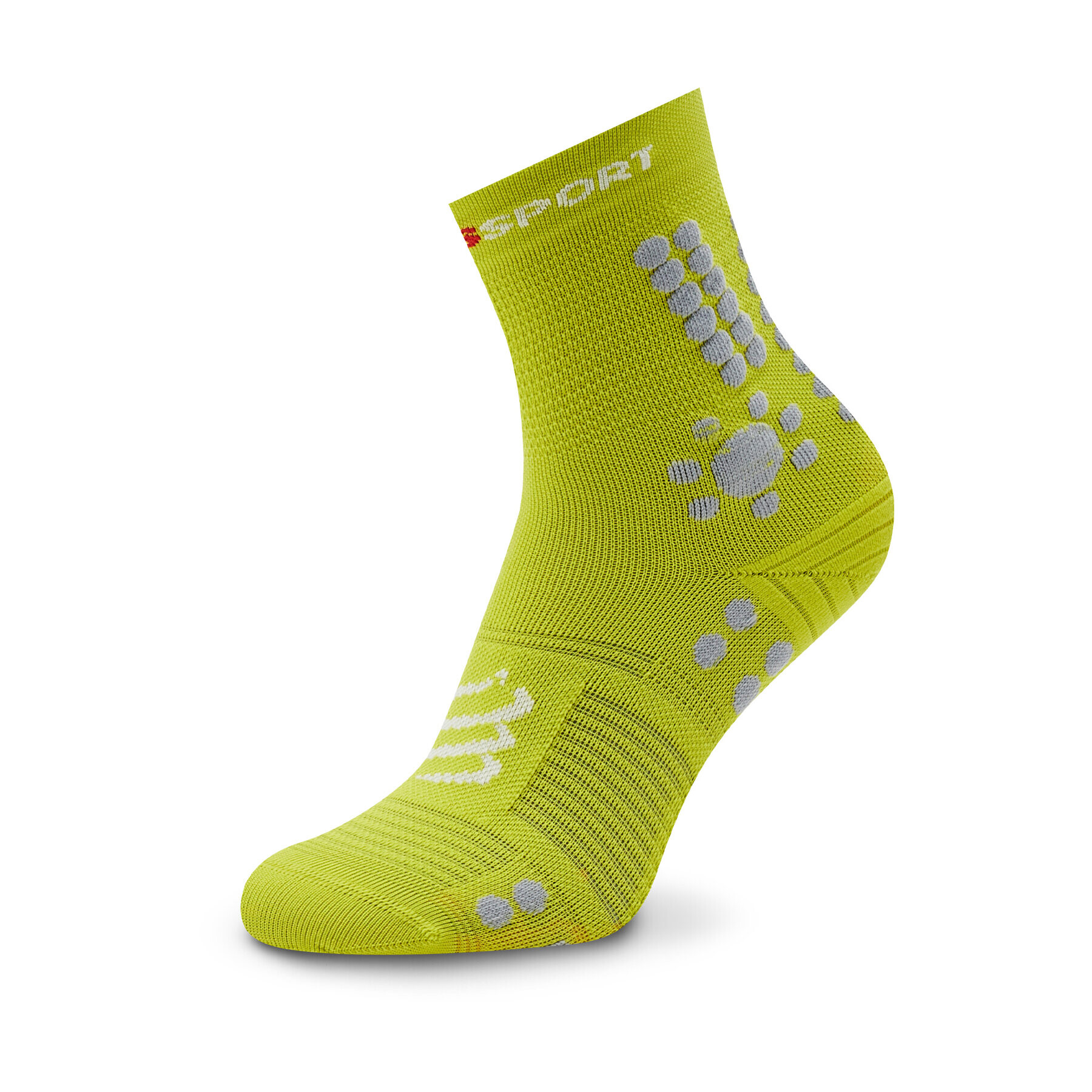 Compressport Ponožky Vysoké Unisex Pro Racing V4.0 Trail U XU00048B Zelená - Pepit.sk