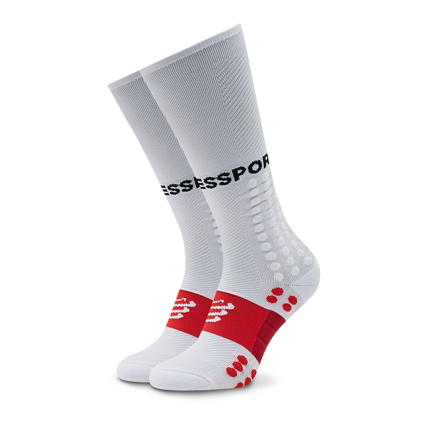 Compressport Ponožky Vysoké Unisex Run SU00004B Biela - Pepit.sk