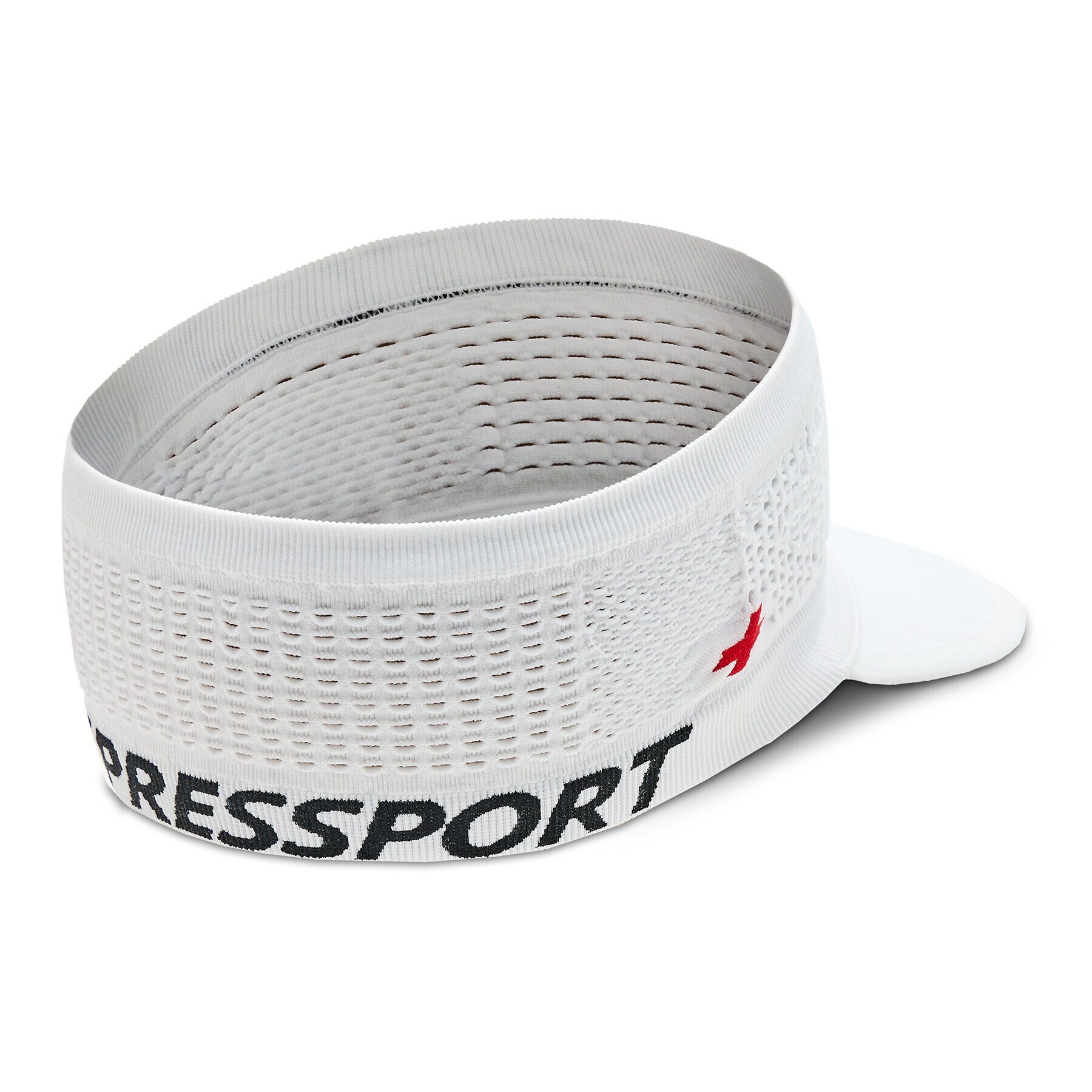 Compressport Šilt Spiderweb Headband On/Off CU00006B Biela - Pepit.sk