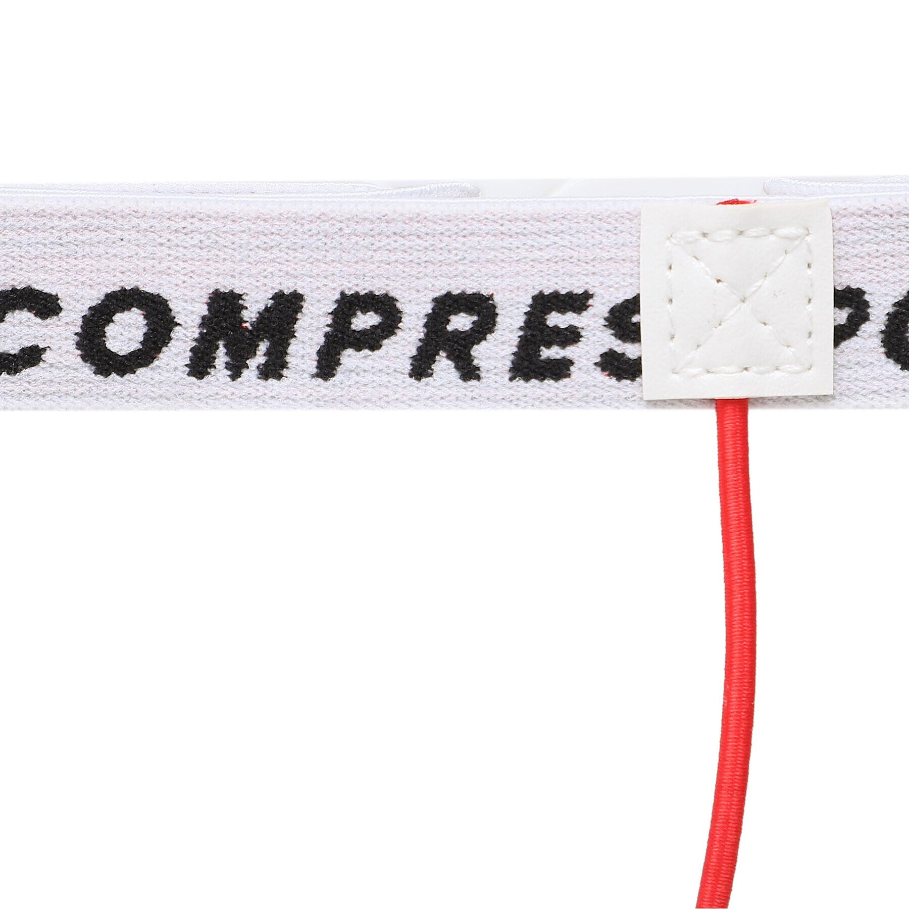 Compressport Športový pás Race Belt CU00013B Biela - Pepit.sk