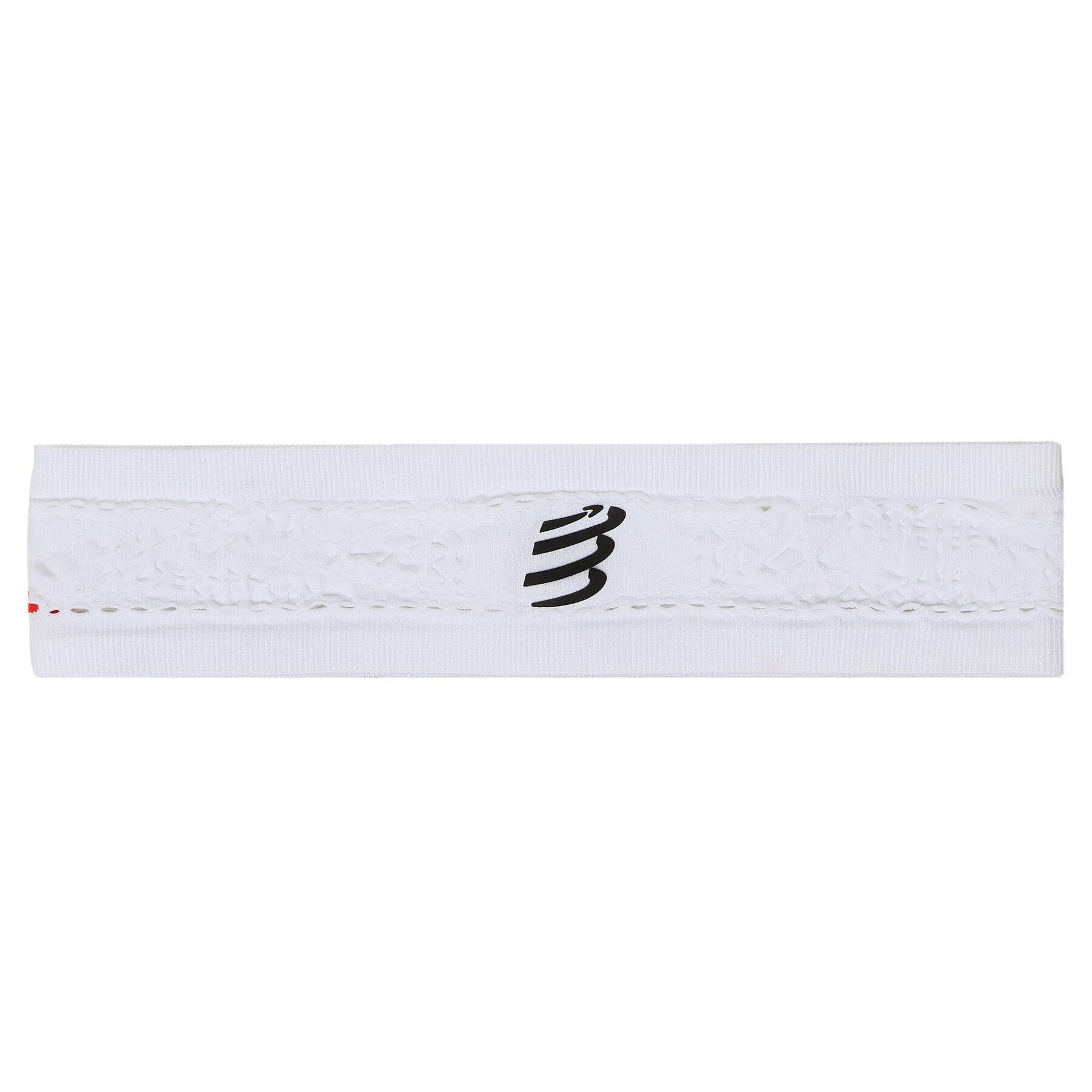 Compressport Textilná čelenka Thin Headband On/Off CU00010B Biela - Pepit.sk