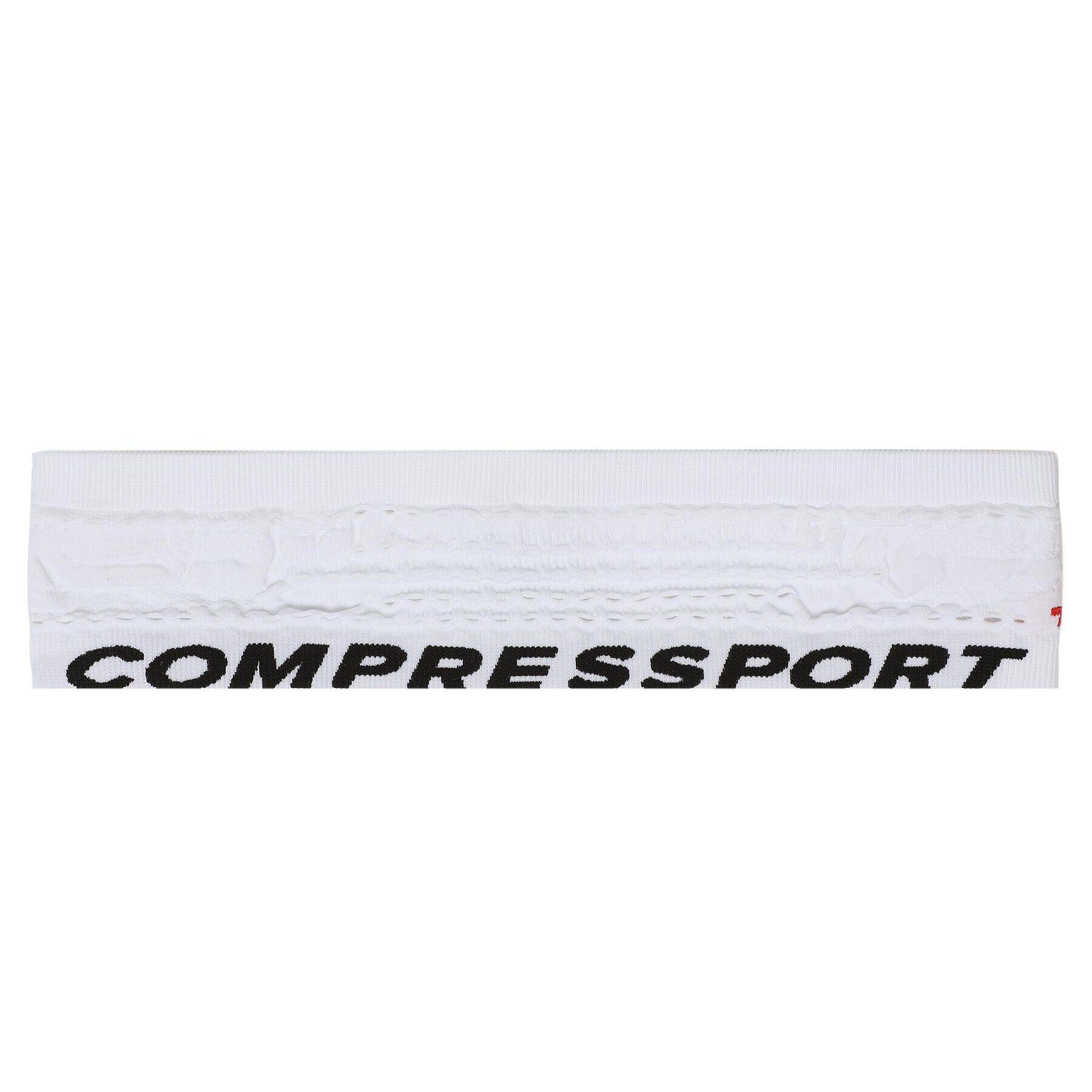 Compressport Textilná čelenka Thin Headband On/Off CU00010B Biela - Pepit.sk