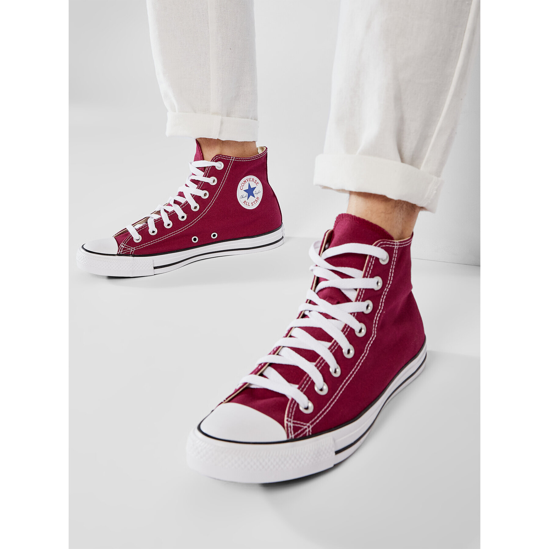 Converse Plátenky All Star Hi Maroon M9613 Bordová - Pepit.sk