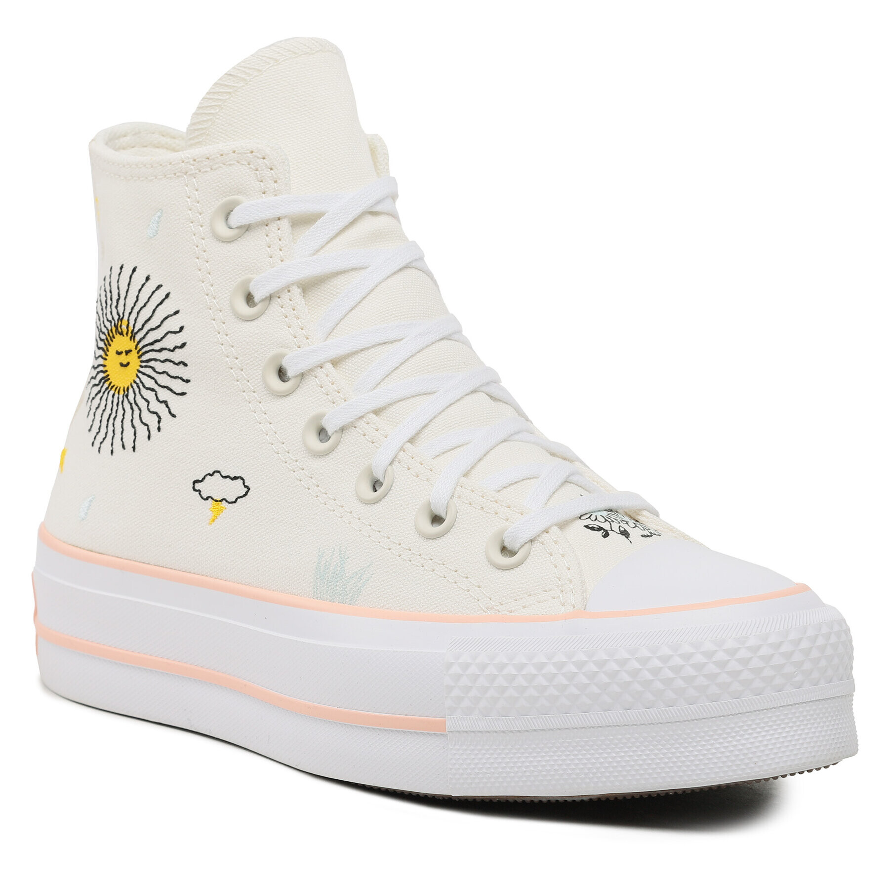 Converse Plátenky Chuck Taylor All Star Lift A03516C Écru - Pepit.sk