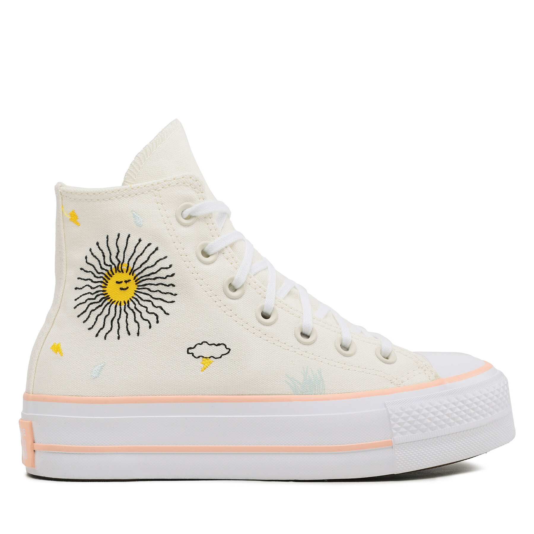 Converse Plátenky Chuck Taylor All Star Lift A03516C Écru - Pepit.sk