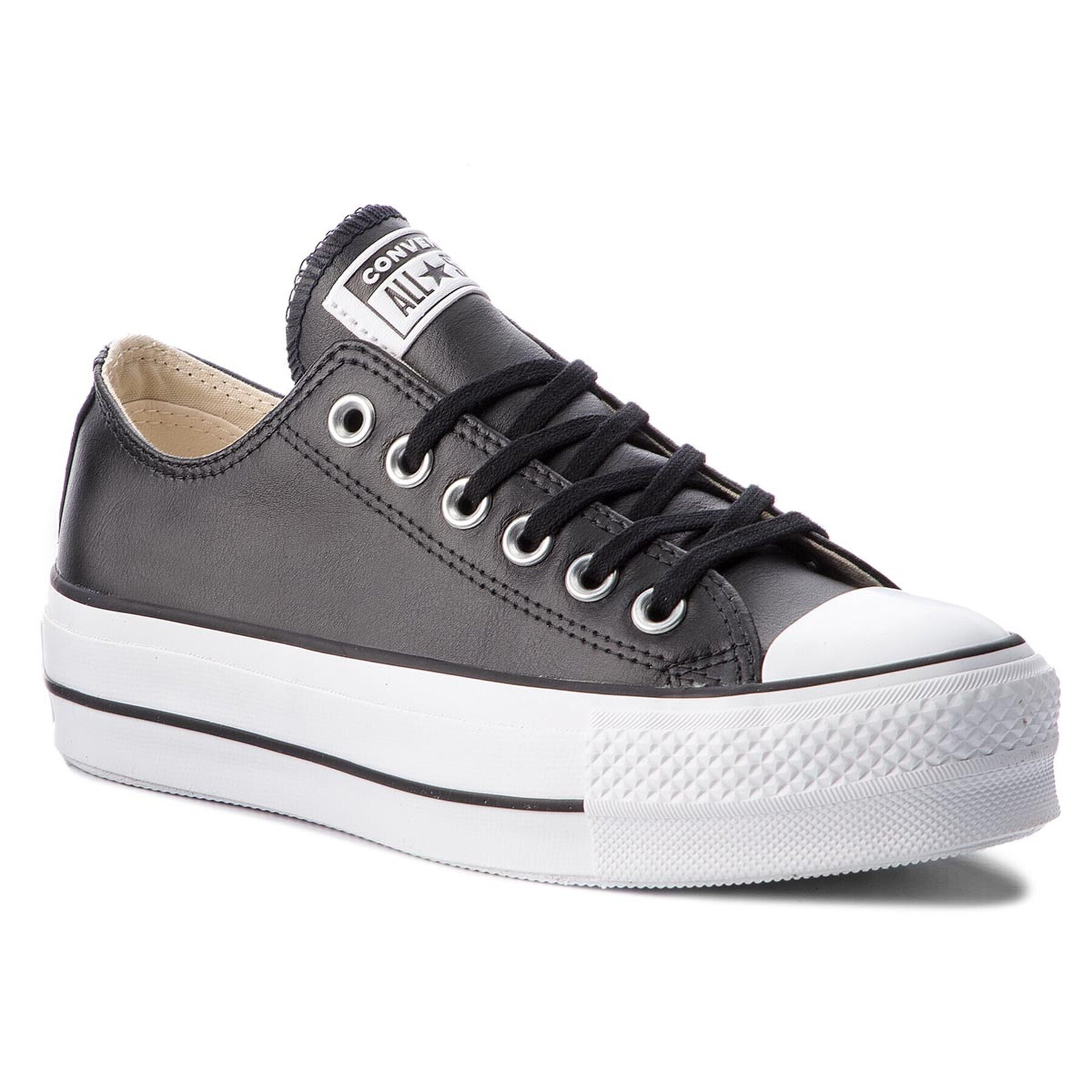 Converse Plátenky Ctas Lift Clean Ox 561681C Čierna - Pepit.sk