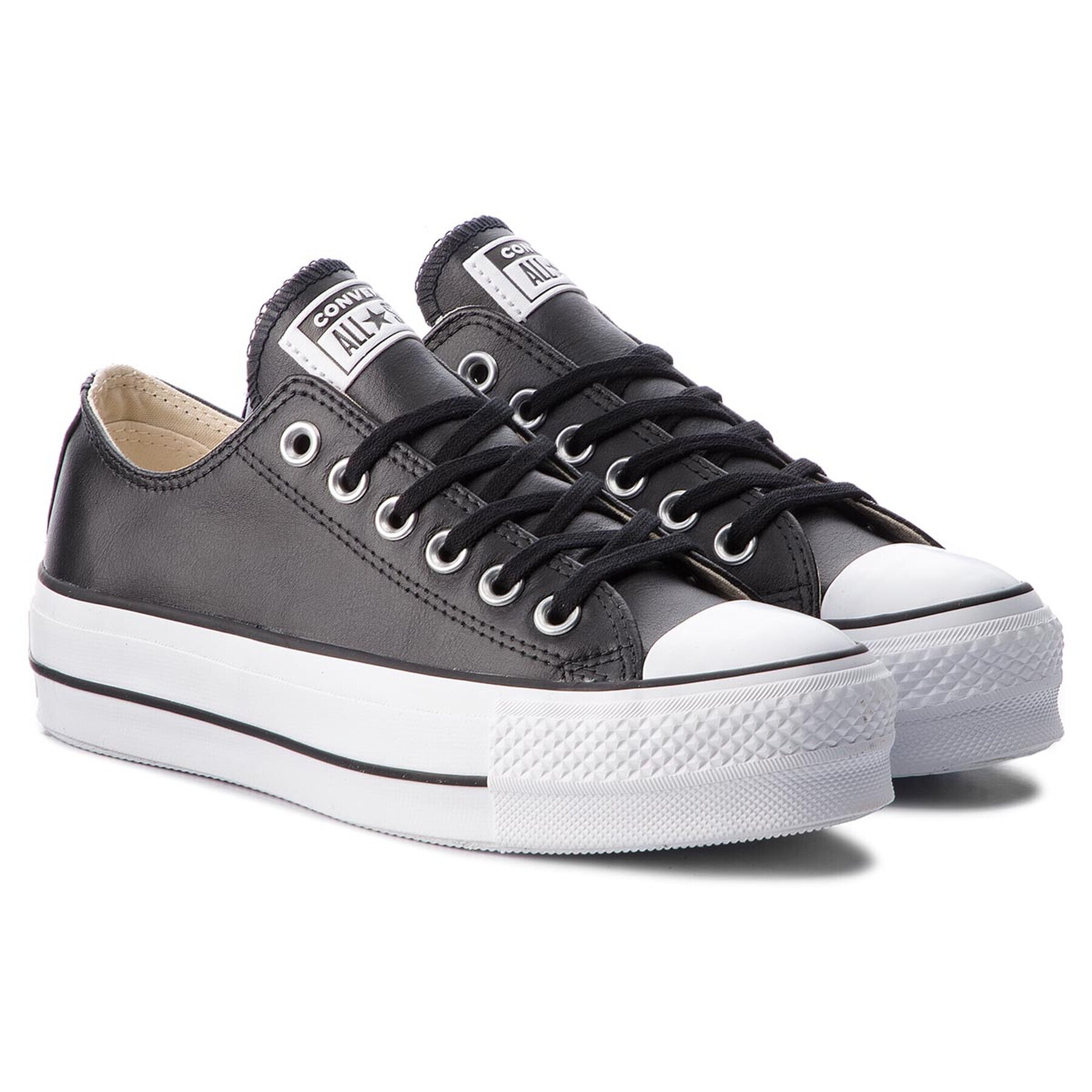 Converse Plátenky Ctas Lift Clean Ox 561681C Čierna - Pepit.sk