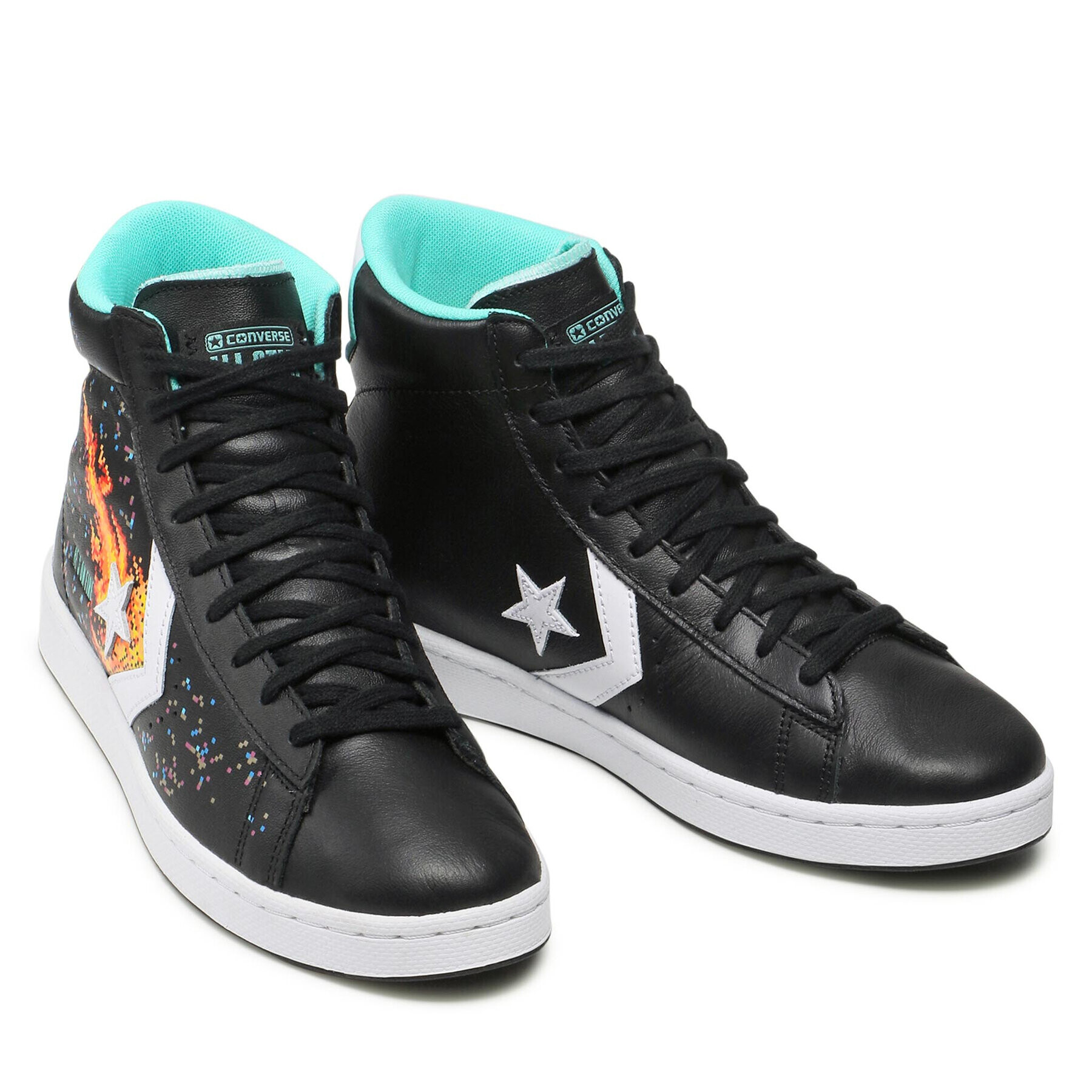 Converse Sneakersy Pro Leather Hi 171313C Čierna - Pepit.sk