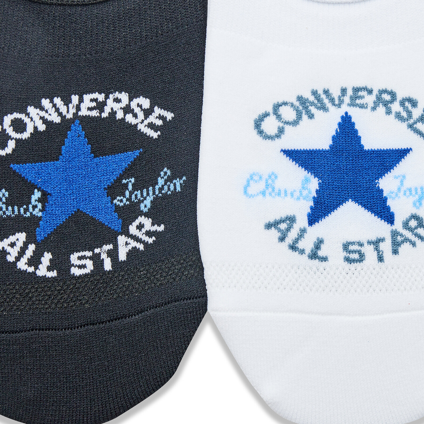 Converse Súprava 2 párov krátkych pánskych ponožiek E1207A-2020 Čierna - Pepit.sk