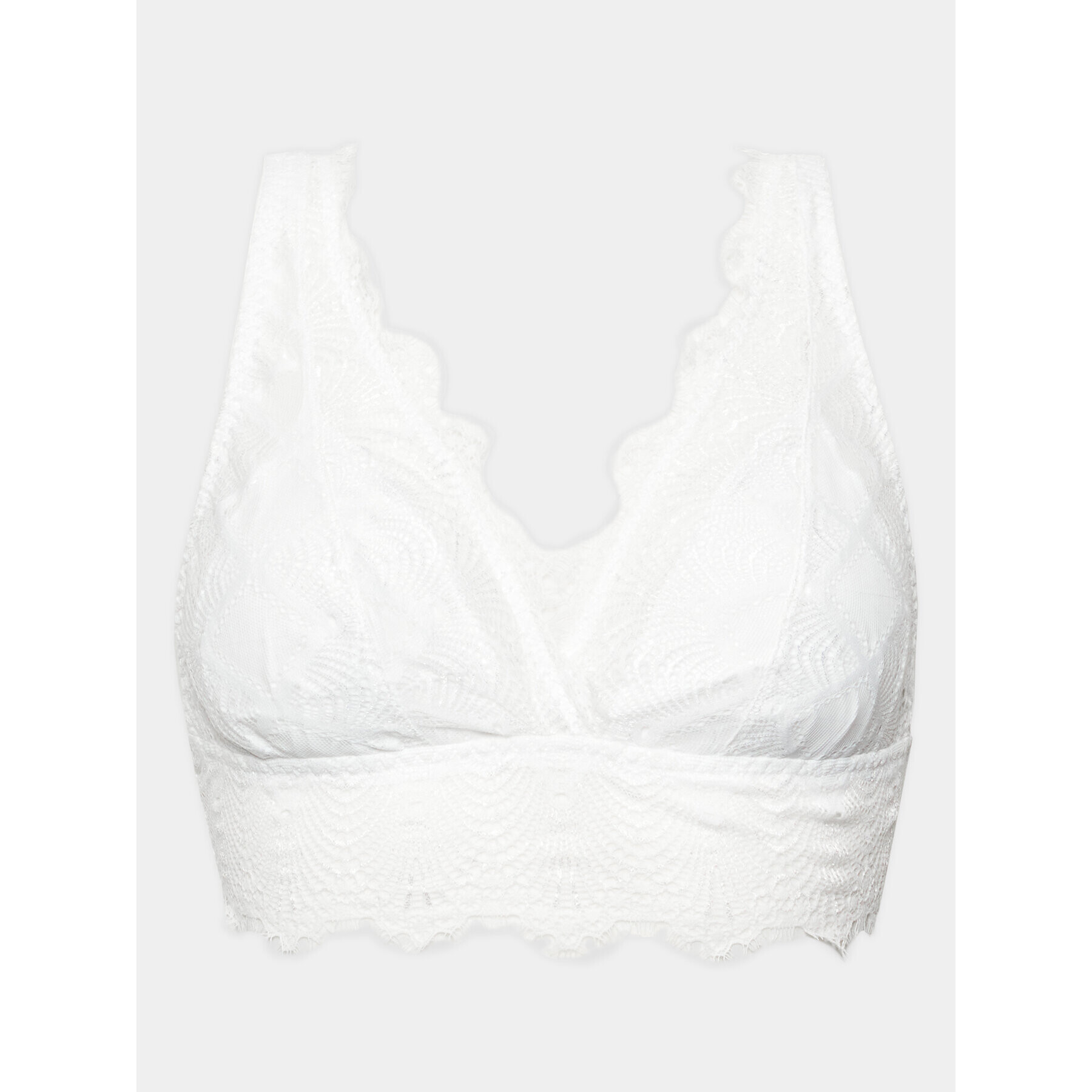 Cosabella Podprsenka Bralette Allure Plunge ALLUR1321 Biela - Pepit.sk