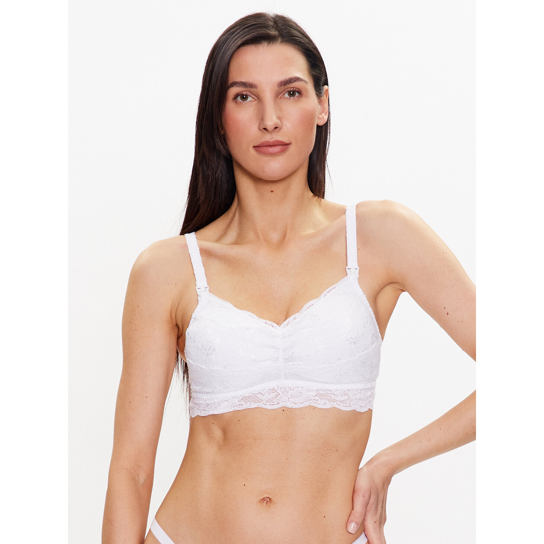 Cosabella Podprsenka Bralette Never Say Never NEVER1304 Biela - Pepit.sk