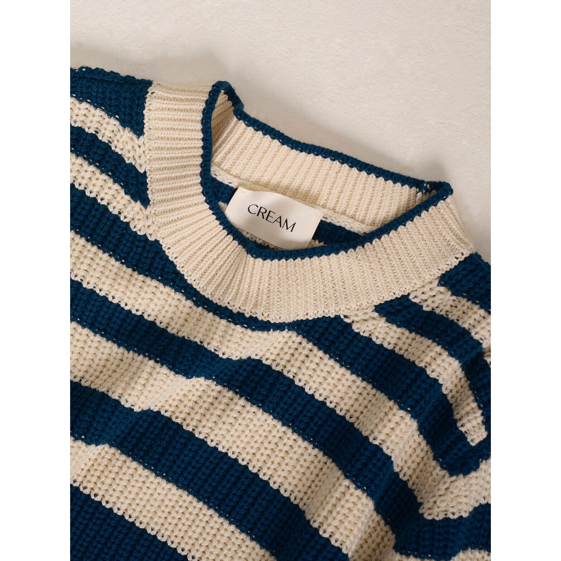 Cream Sveter Crmuka Knitted 10611880 Modrá Straight Fit - Pepit.sk