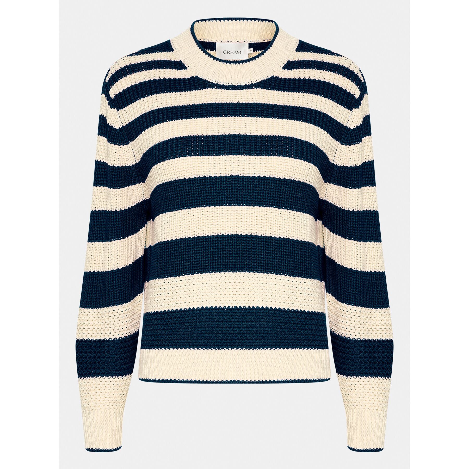 Cream Sveter Crmuka Knitted 10611880 Modrá Straight Fit - Pepit.sk