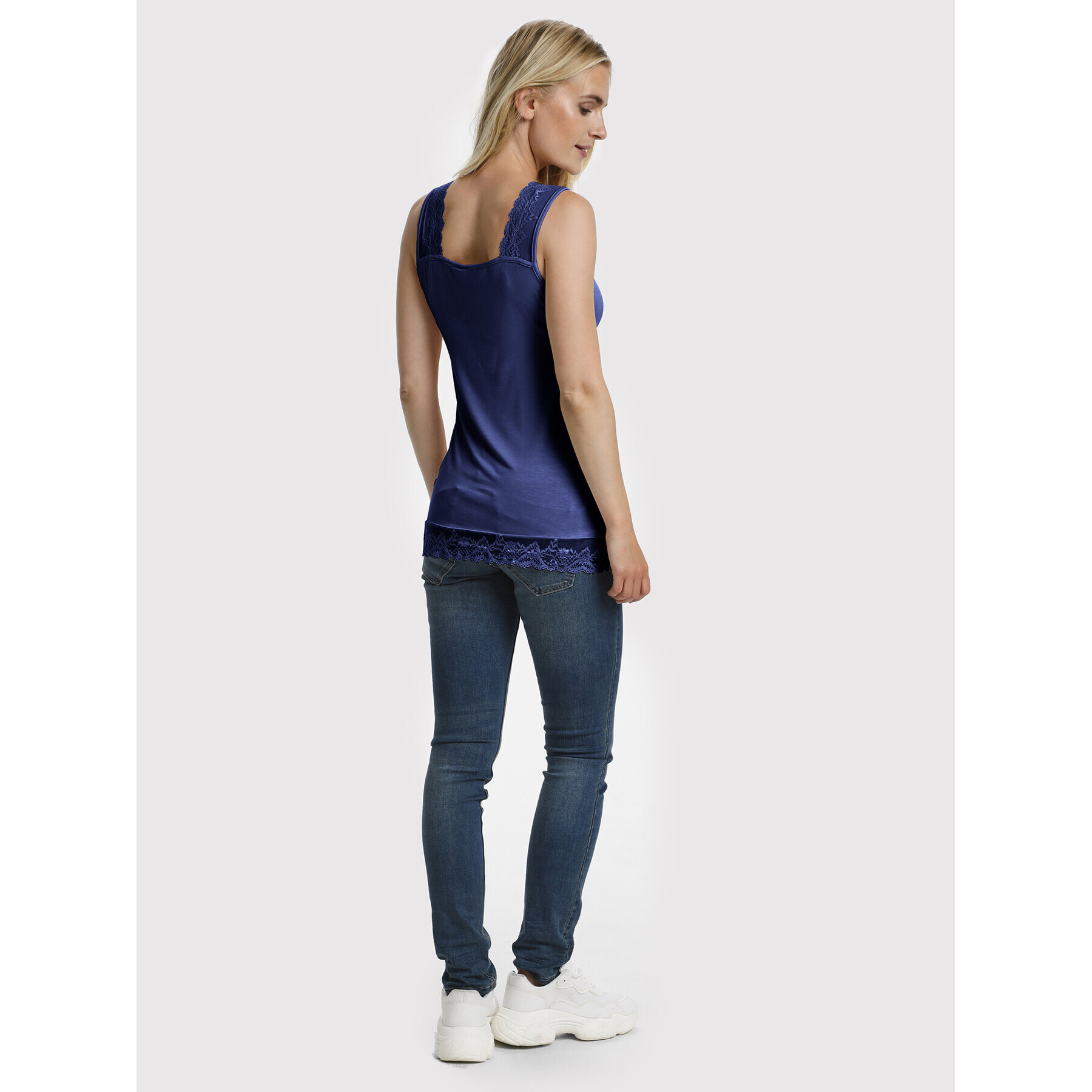 Cream Top Florence 10600385 Tmavomodrá Slim Fit - Pepit.sk