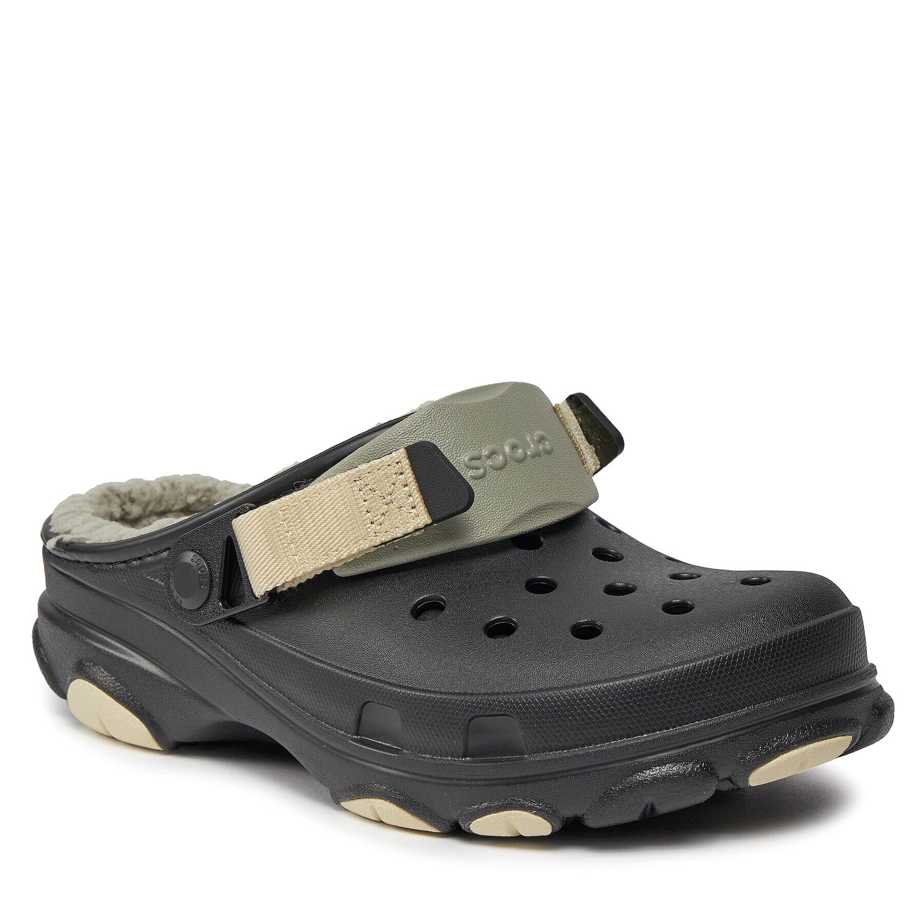 Crocs Šľapky All Terain Lined Clog 207936 Čierna - Pepit.sk