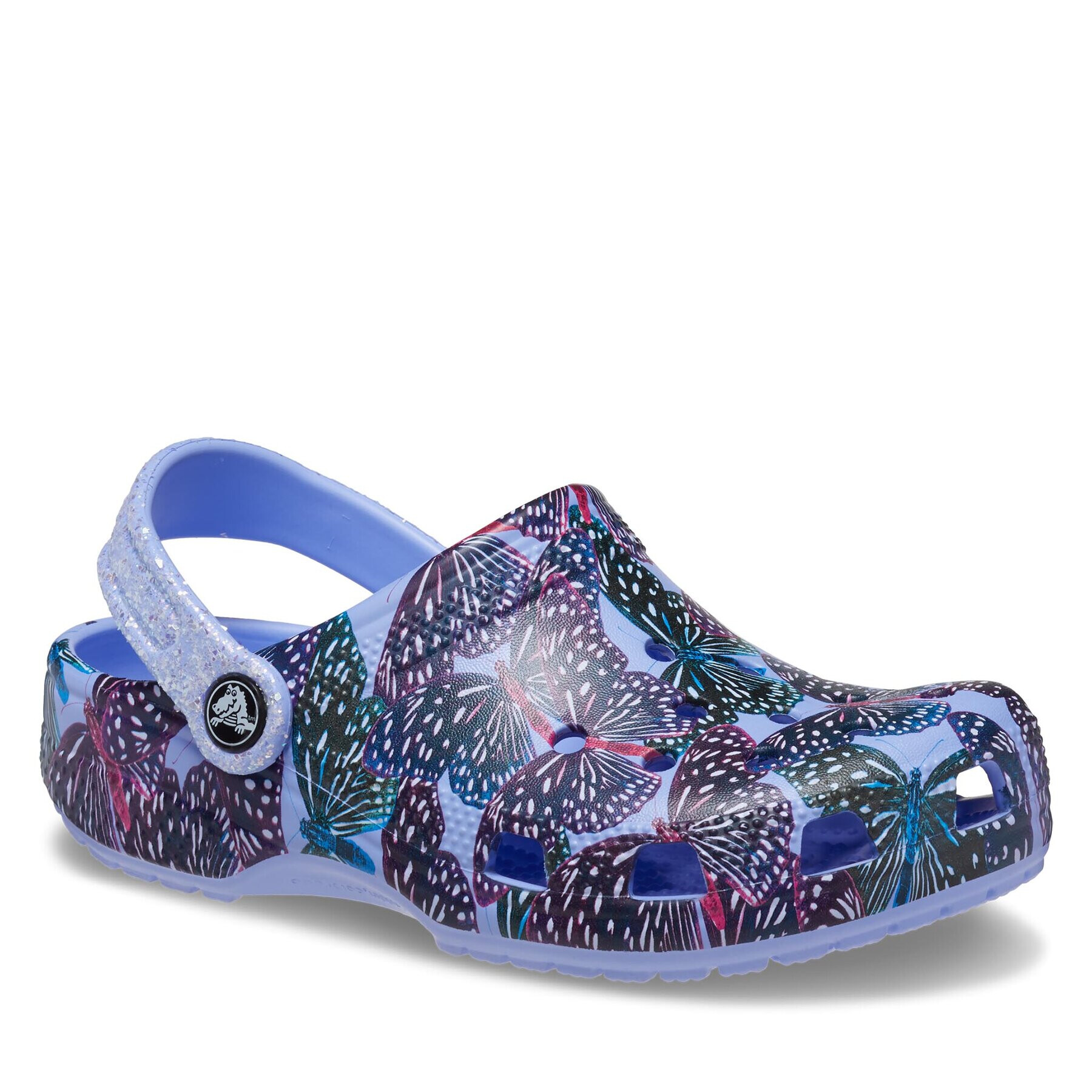 Crocs Šľapky Classic Butterfly Clog Kids 208297 Modrá - Pepit.sk