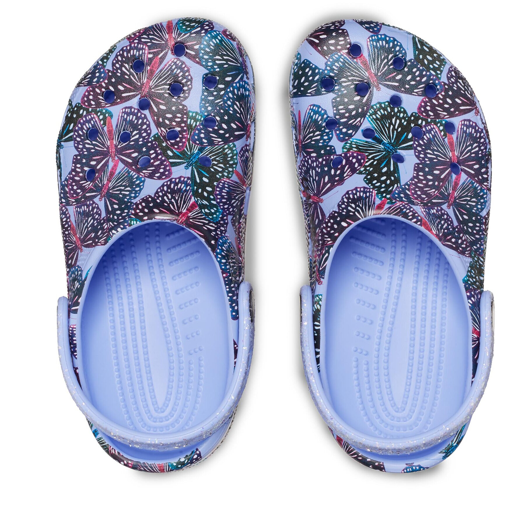 Crocs Šľapky Classic Butterfly Clog Kids 208297 Modrá - Pepit.sk