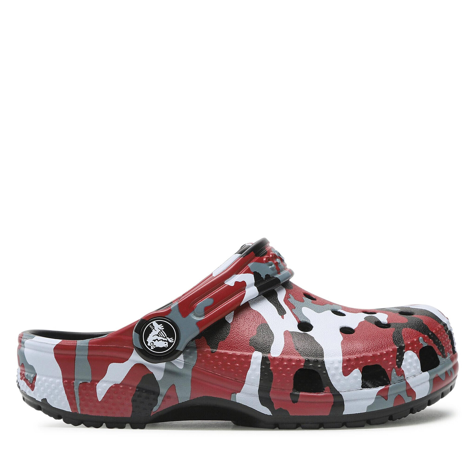 Crocs Šľapky Classic Camo Clog 207594 Červená - Pepit.sk