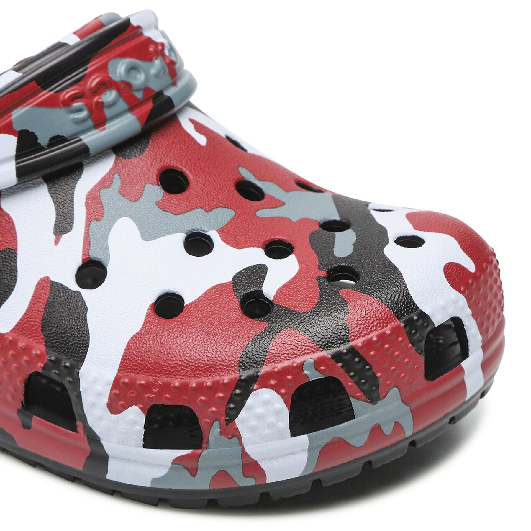 Crocs Šľapky Classic Camo Clog 207594 Červená - Pepit.sk