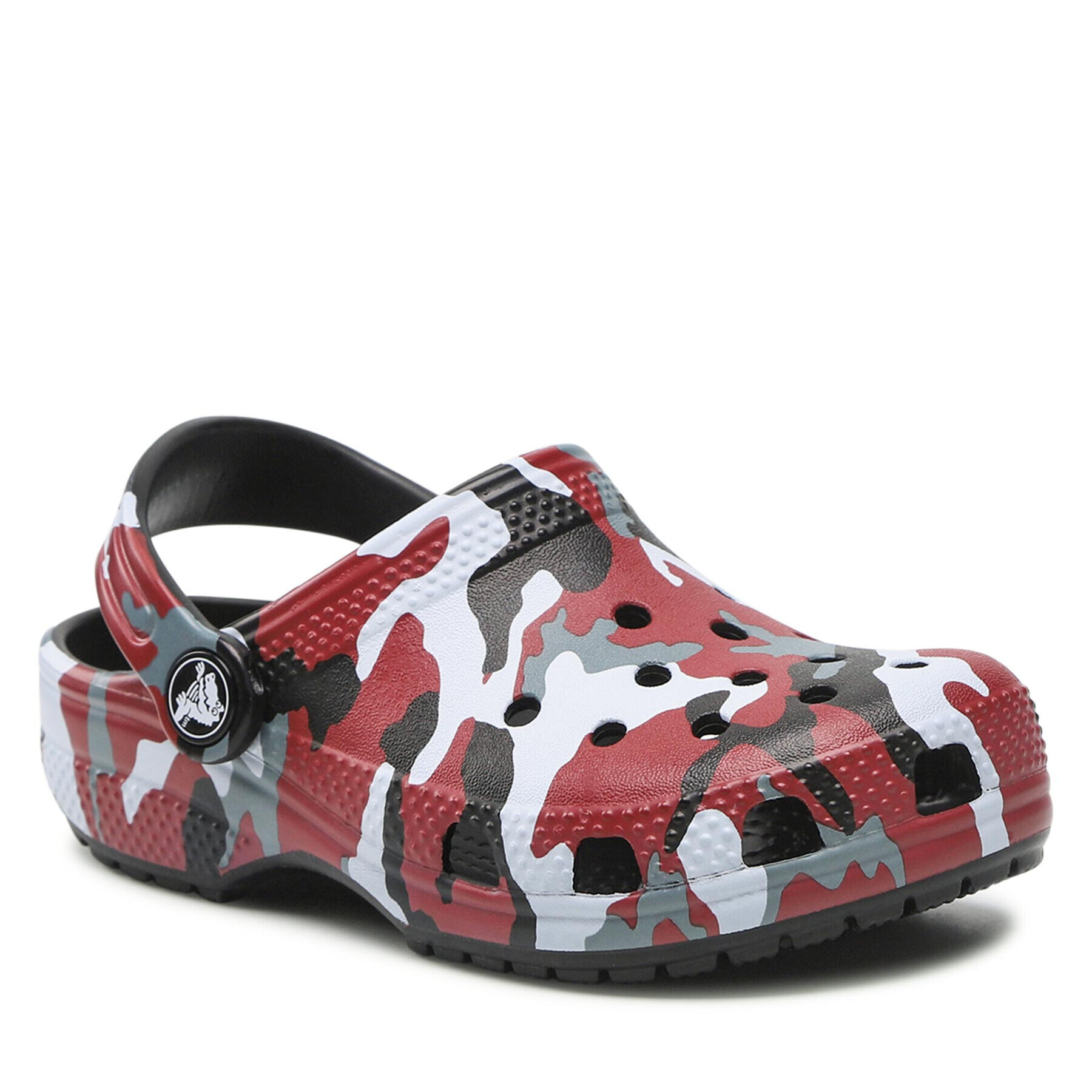 Crocs Šľapky Classic Camo Clog 207594 Červená - Pepit.sk