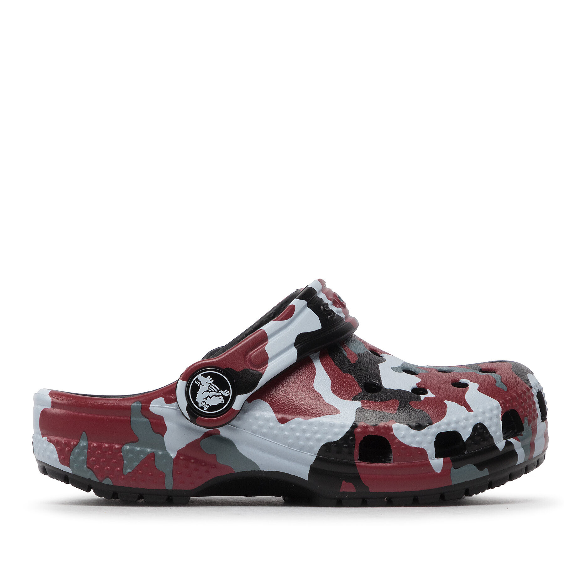 Crocs Šľapky Classic Camo Clog T 207593 Červená - Pepit.sk