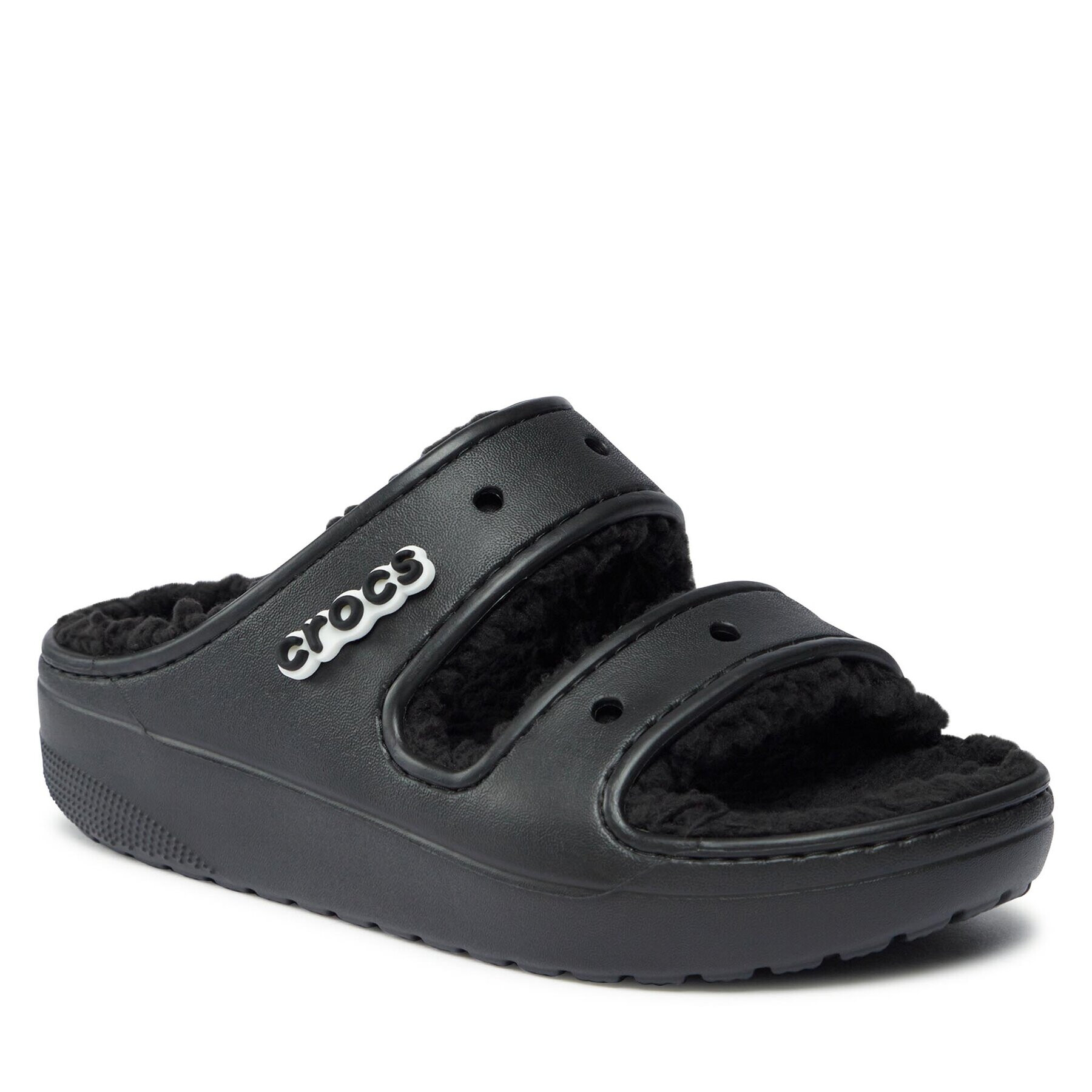 Crocs Šľapky Classic Cozzy Sandal 207446 Čierna - Pepit.sk