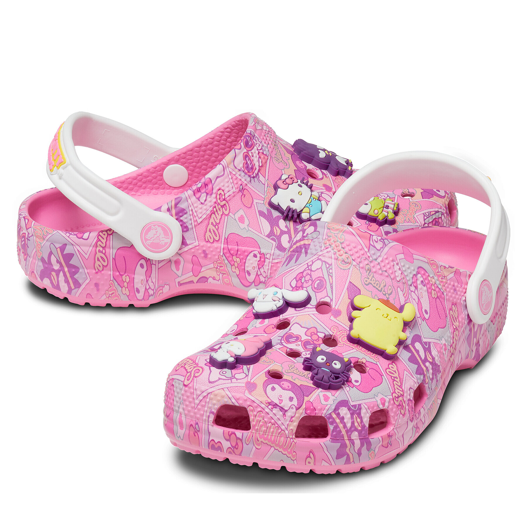 Crocs Šľapky Classic Hello Kitty Clog T 208025 Ružová - Pepit.sk