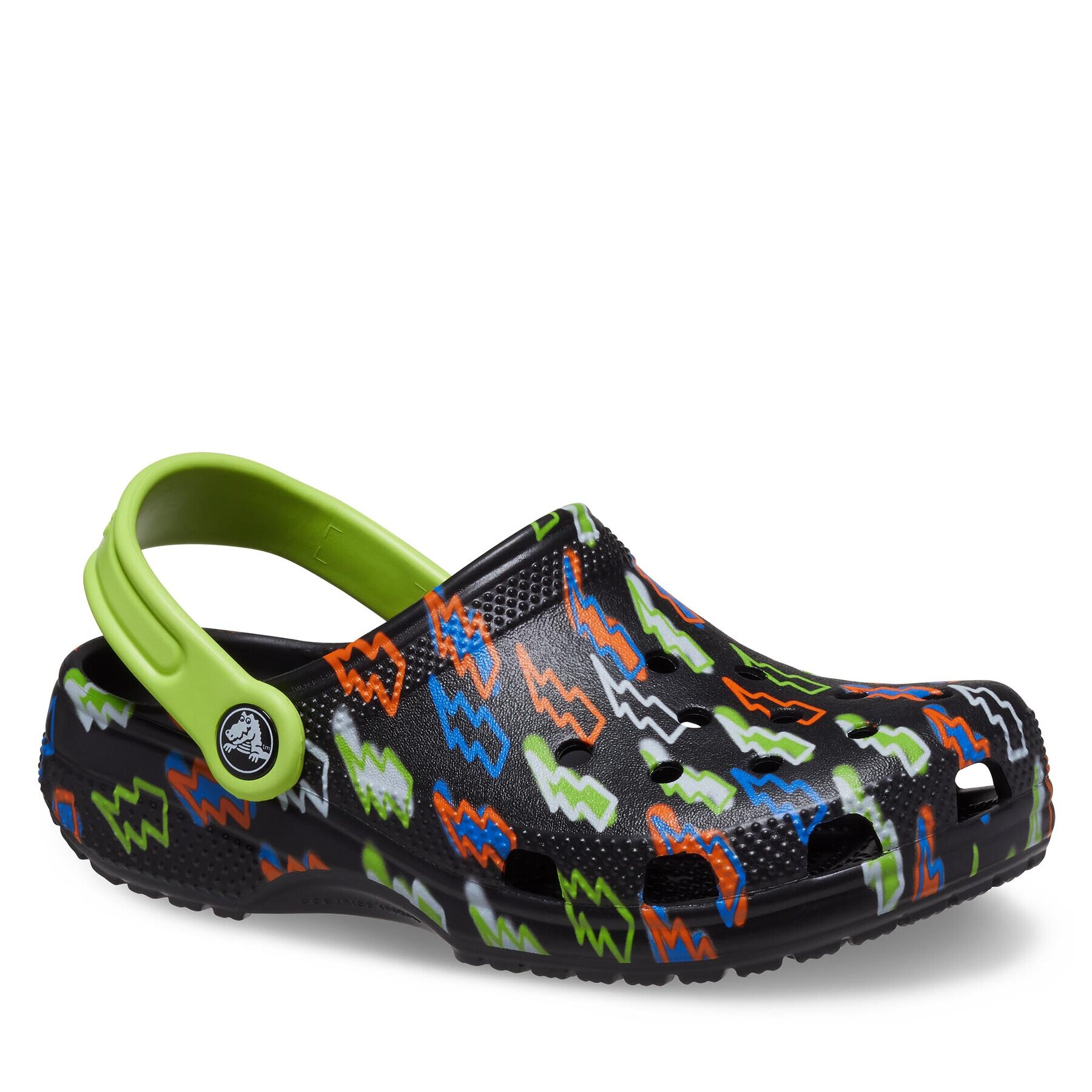 Crocs Šľapky Classic Lightning Bolt Clog Kids 208307 Čierna - Pepit.sk