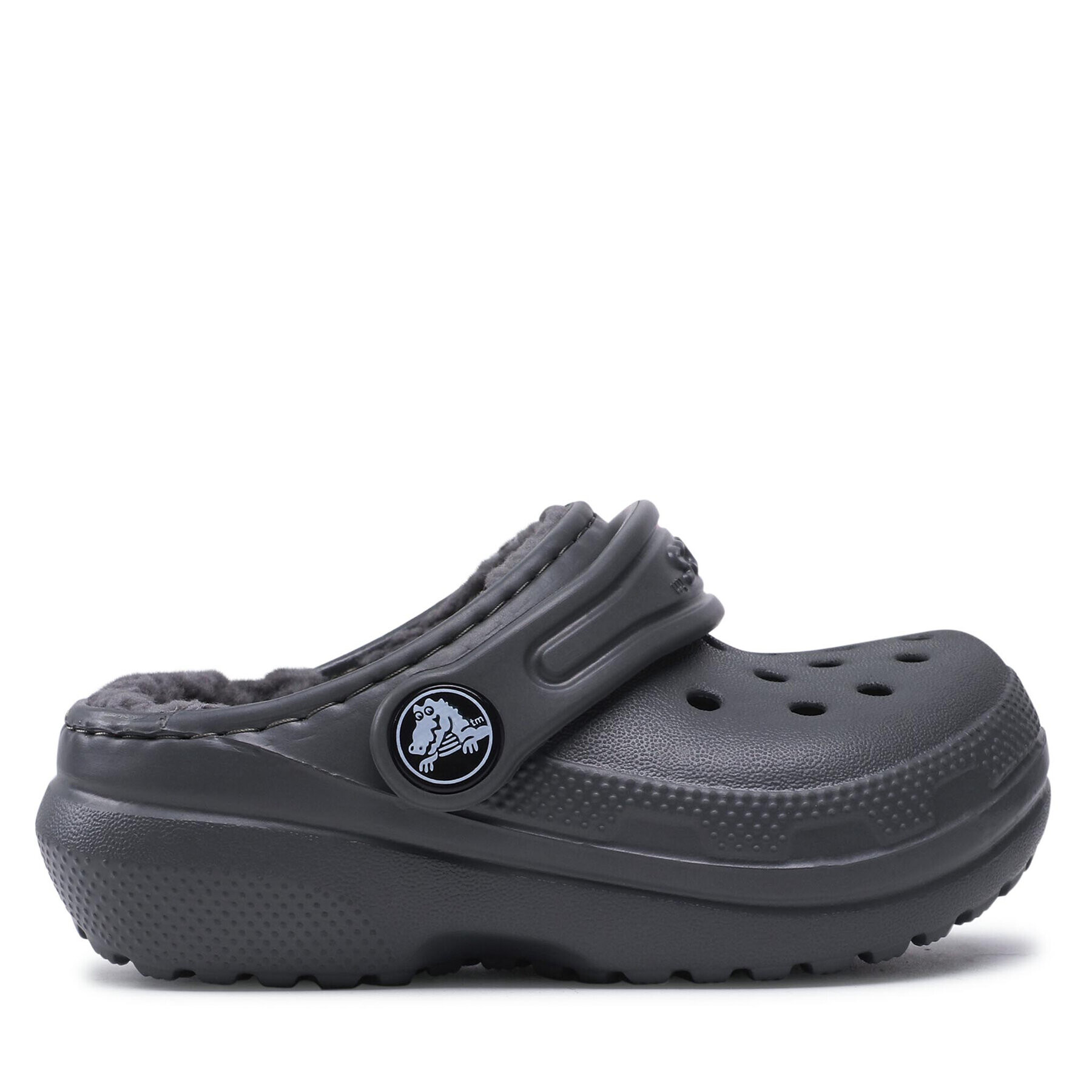 Crocs Šľapky Classic Lined Clog K 203506 Sivá - Pepit.sk