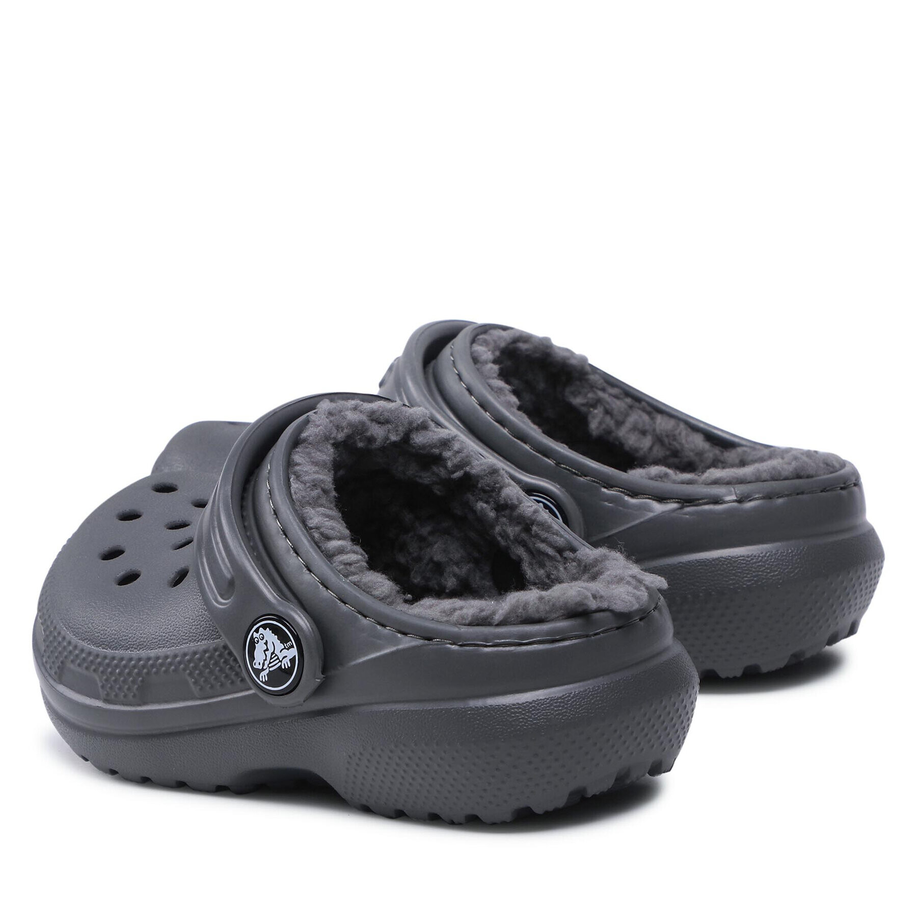 Crocs Šľapky Classic Lined Clog K 203506 Sivá - Pepit.sk